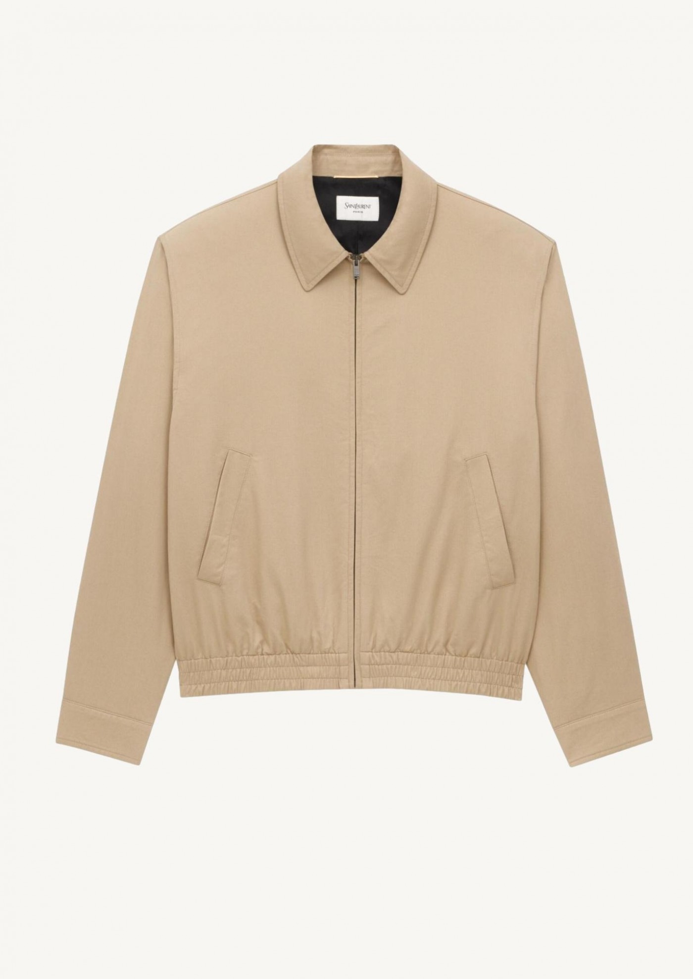 Beige cropped jacket