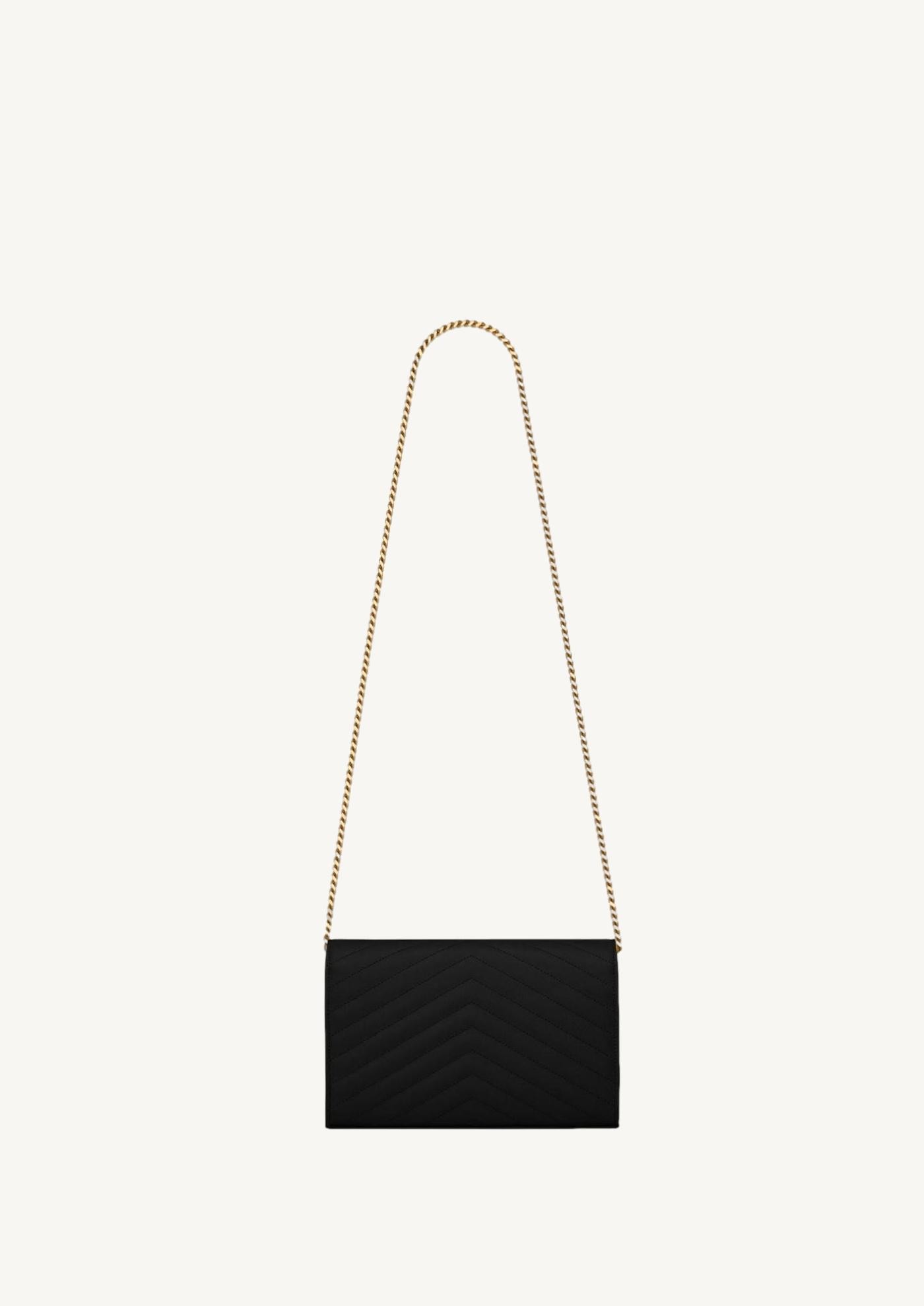 Cassandre classic chain wallet noir