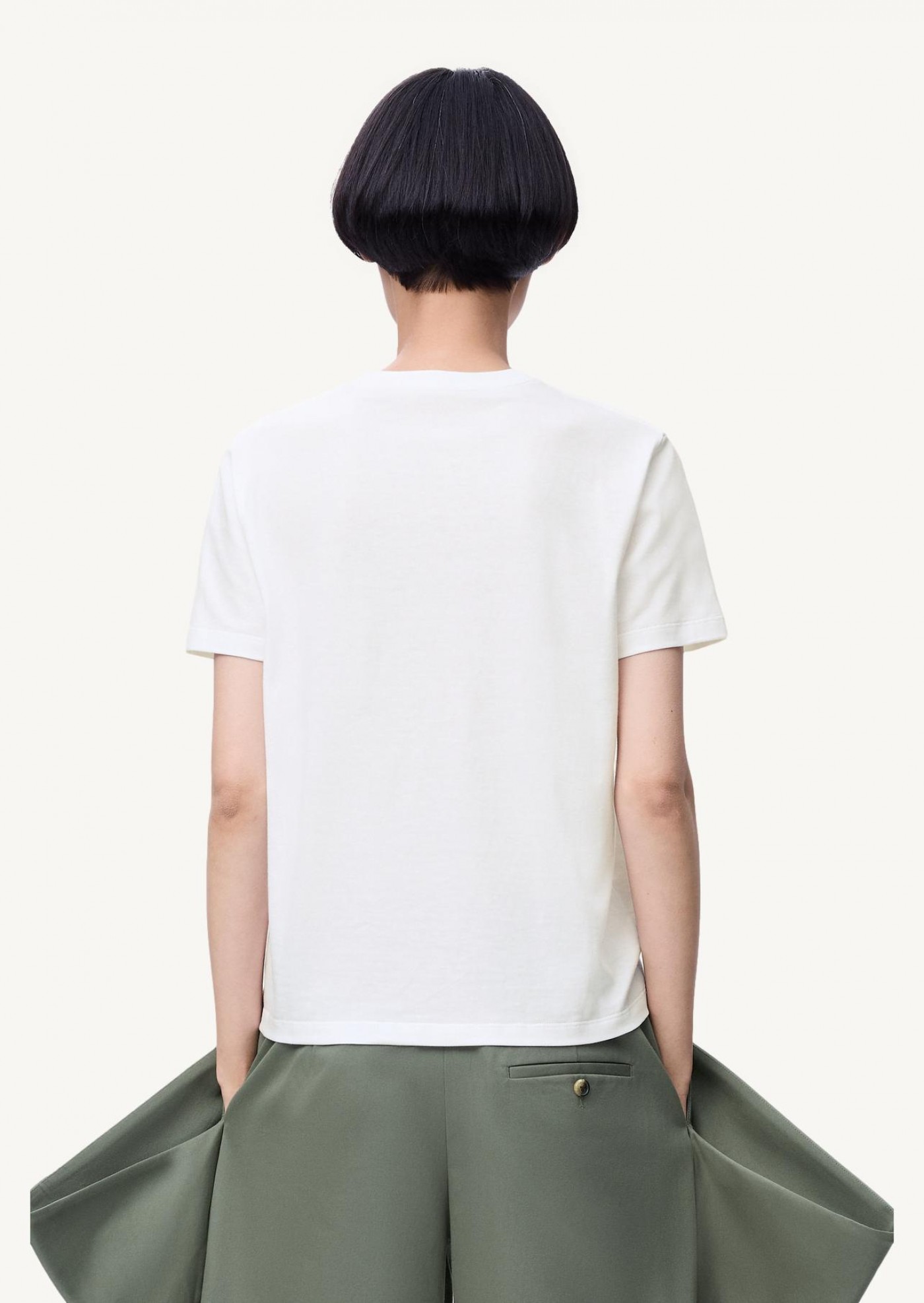 T-shirt broderie floral Loewe