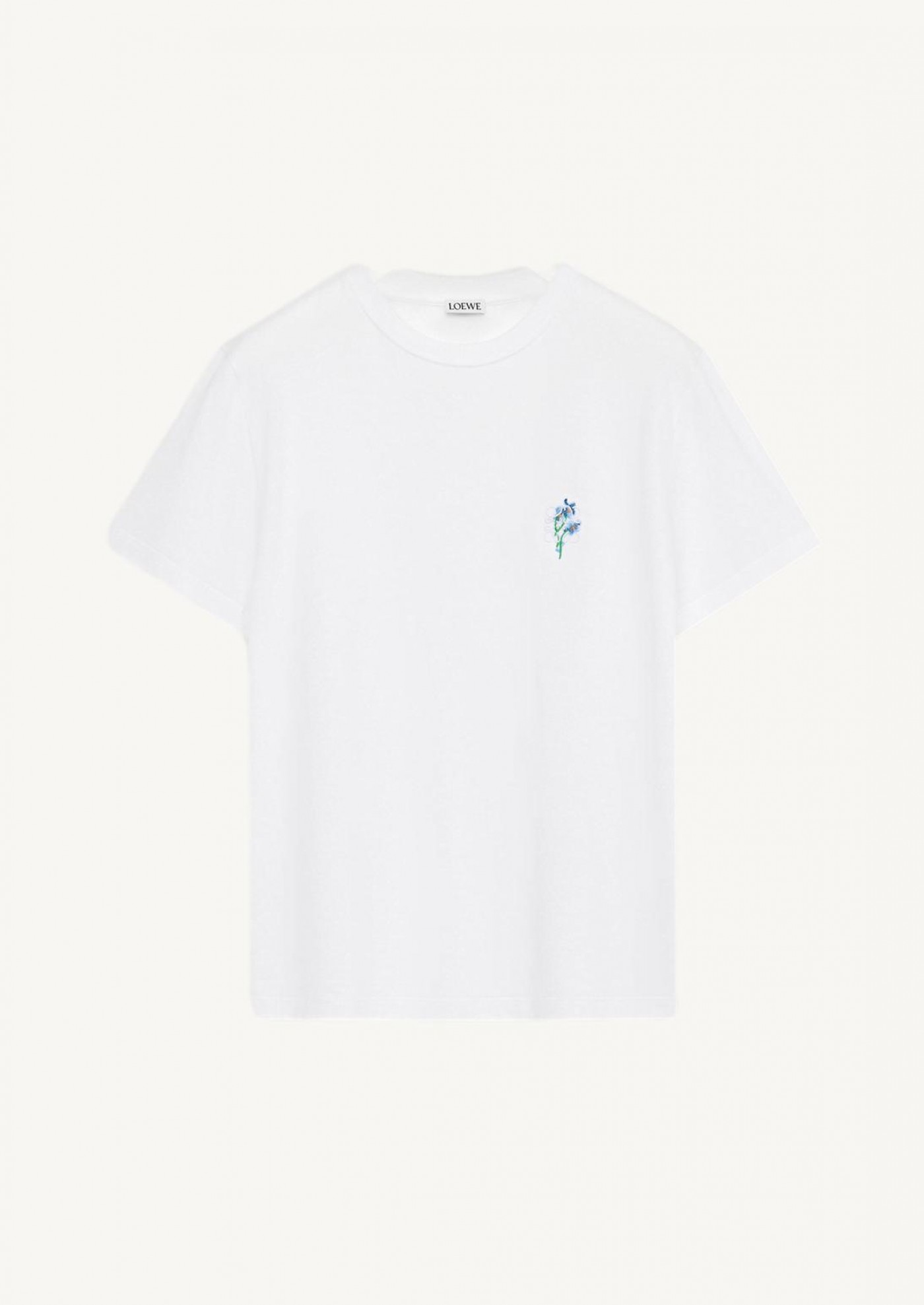 T-shirt broderie floral