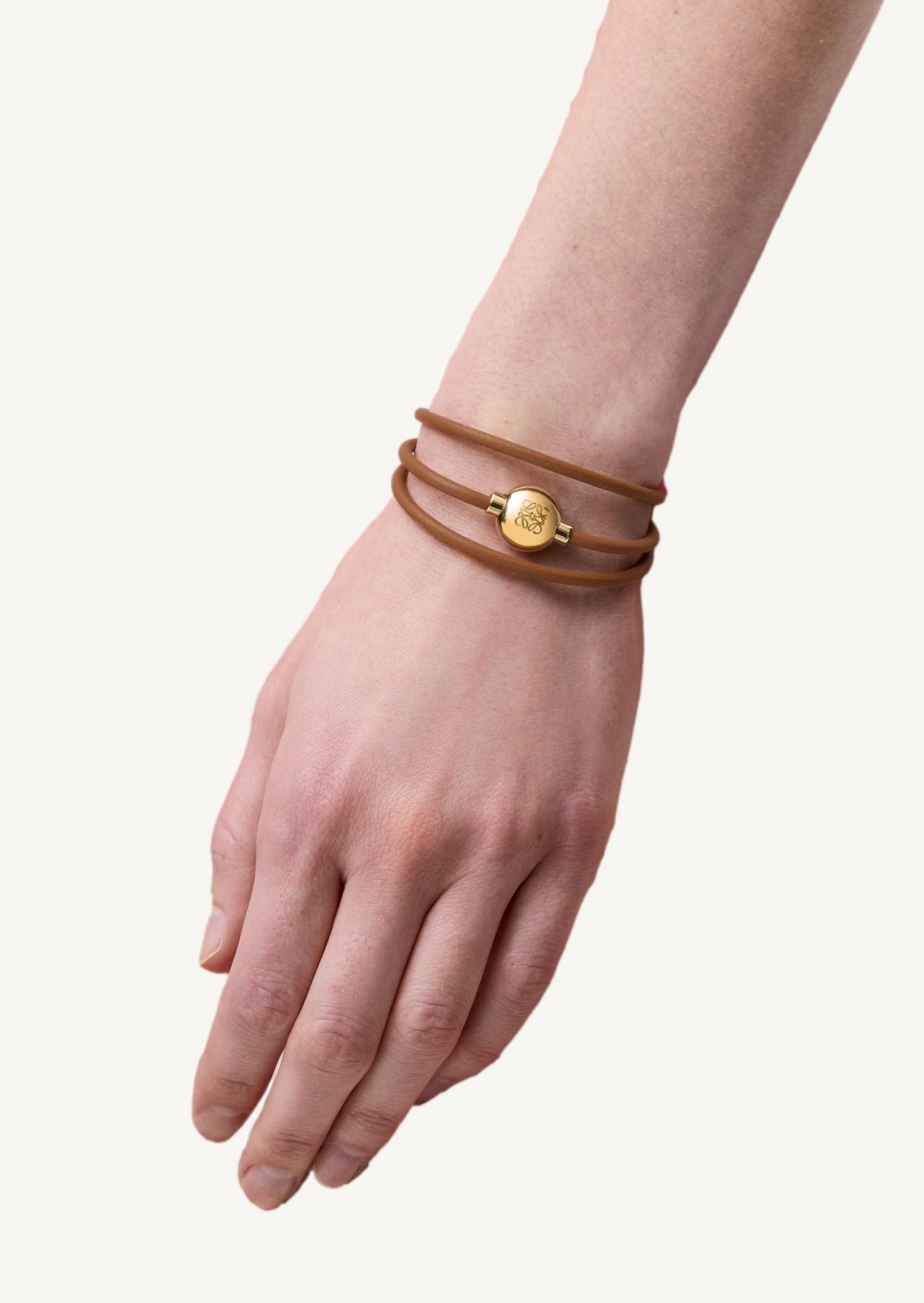 Desert leather Pebble bracelet