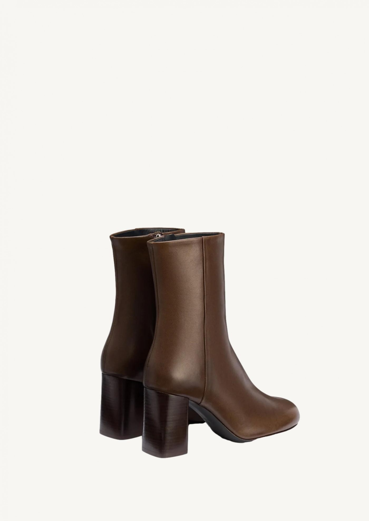 Anatomic 80 boots in dark brown Lemaire