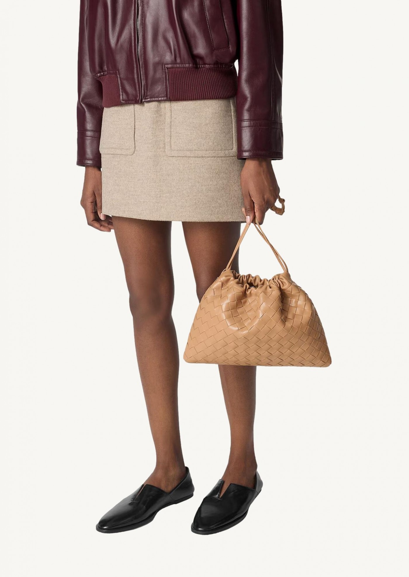 Moyen Dustbag marron pâle