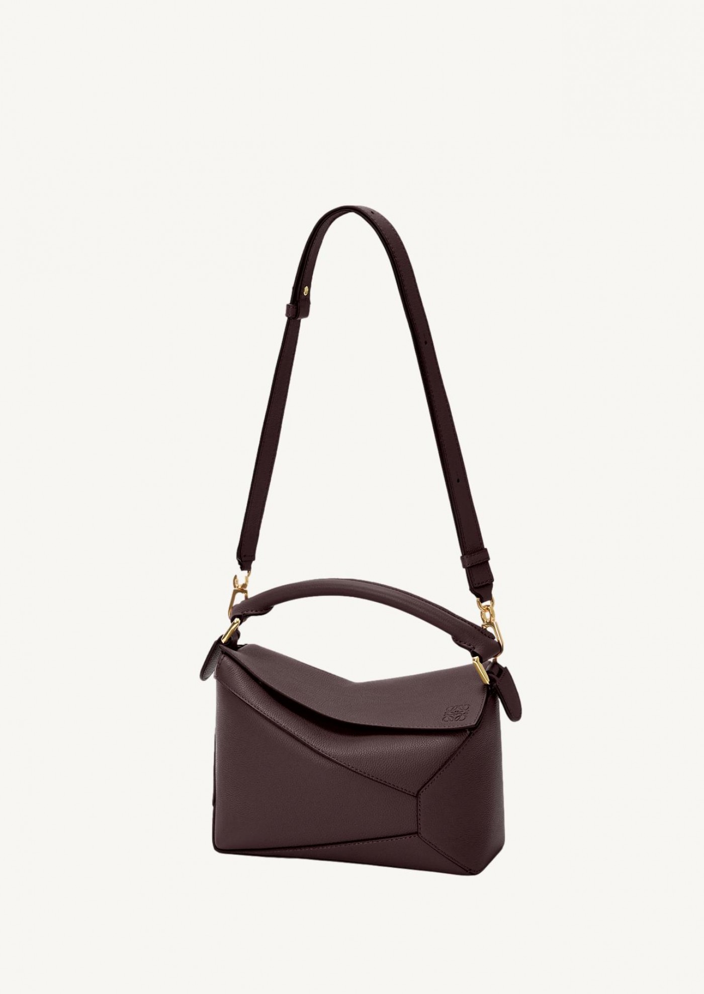 Petit sac Puzzle Edge brownie Loewe