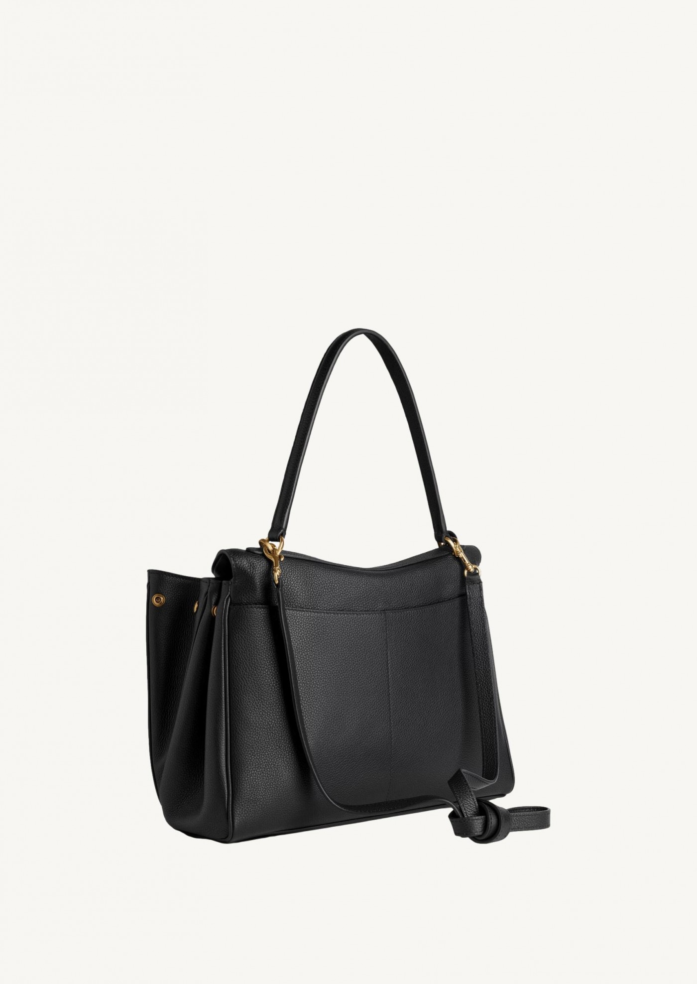 Medium Rodeo black grained
