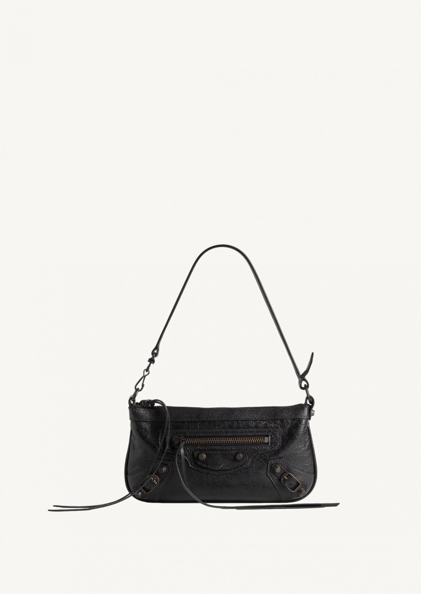The City Black Shoulder Bag