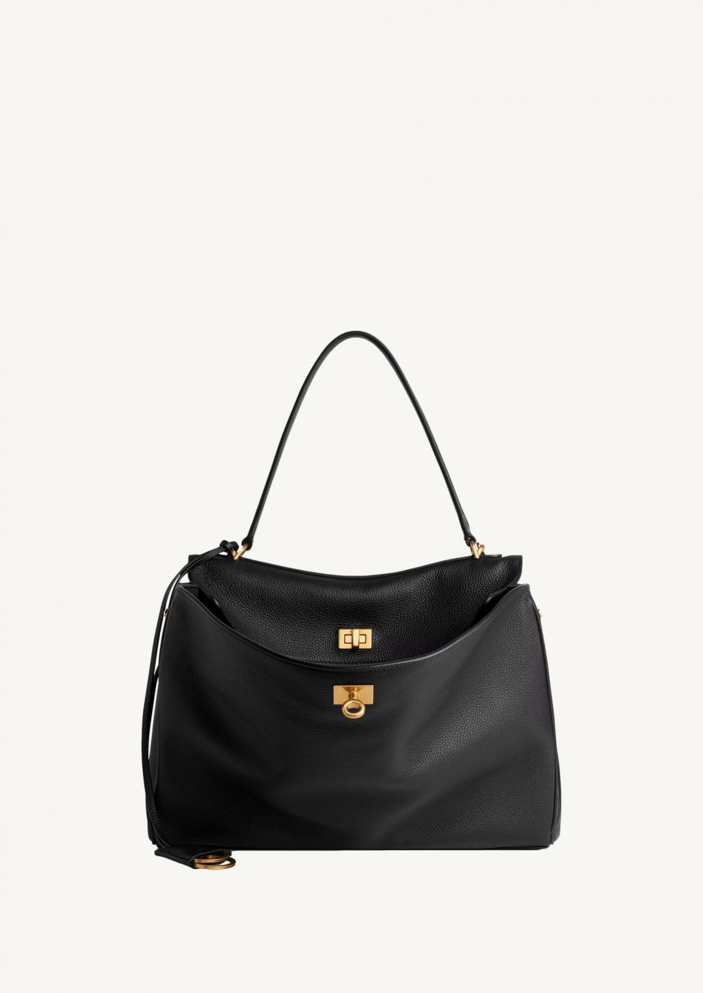 Medium Rodeo black grained Balenciaga Medium Rodeo black grained Balenciaga