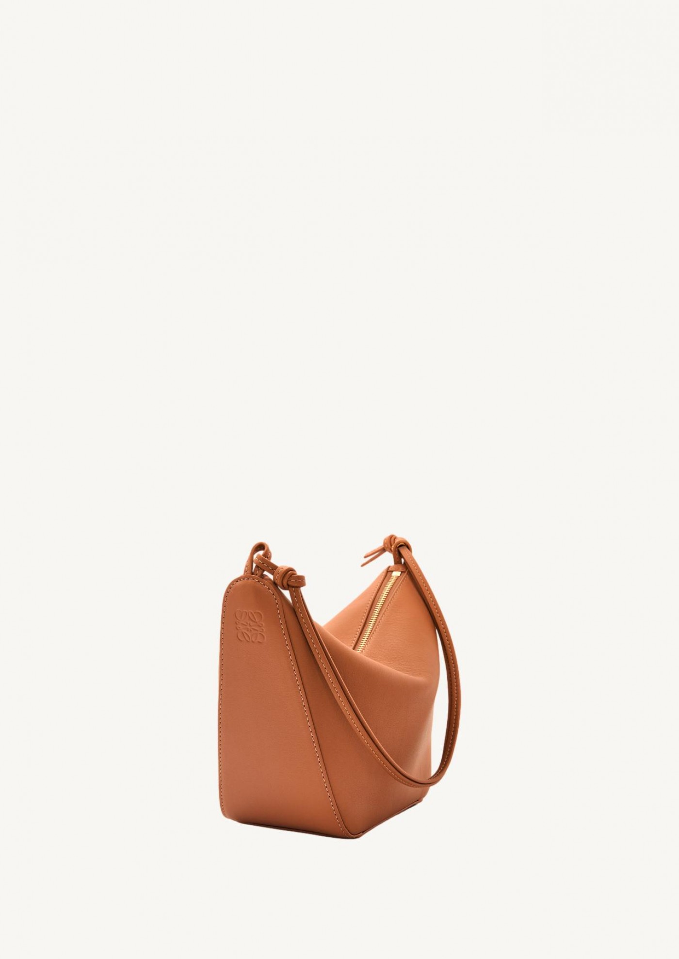 Mini Hammock tan hobo bag