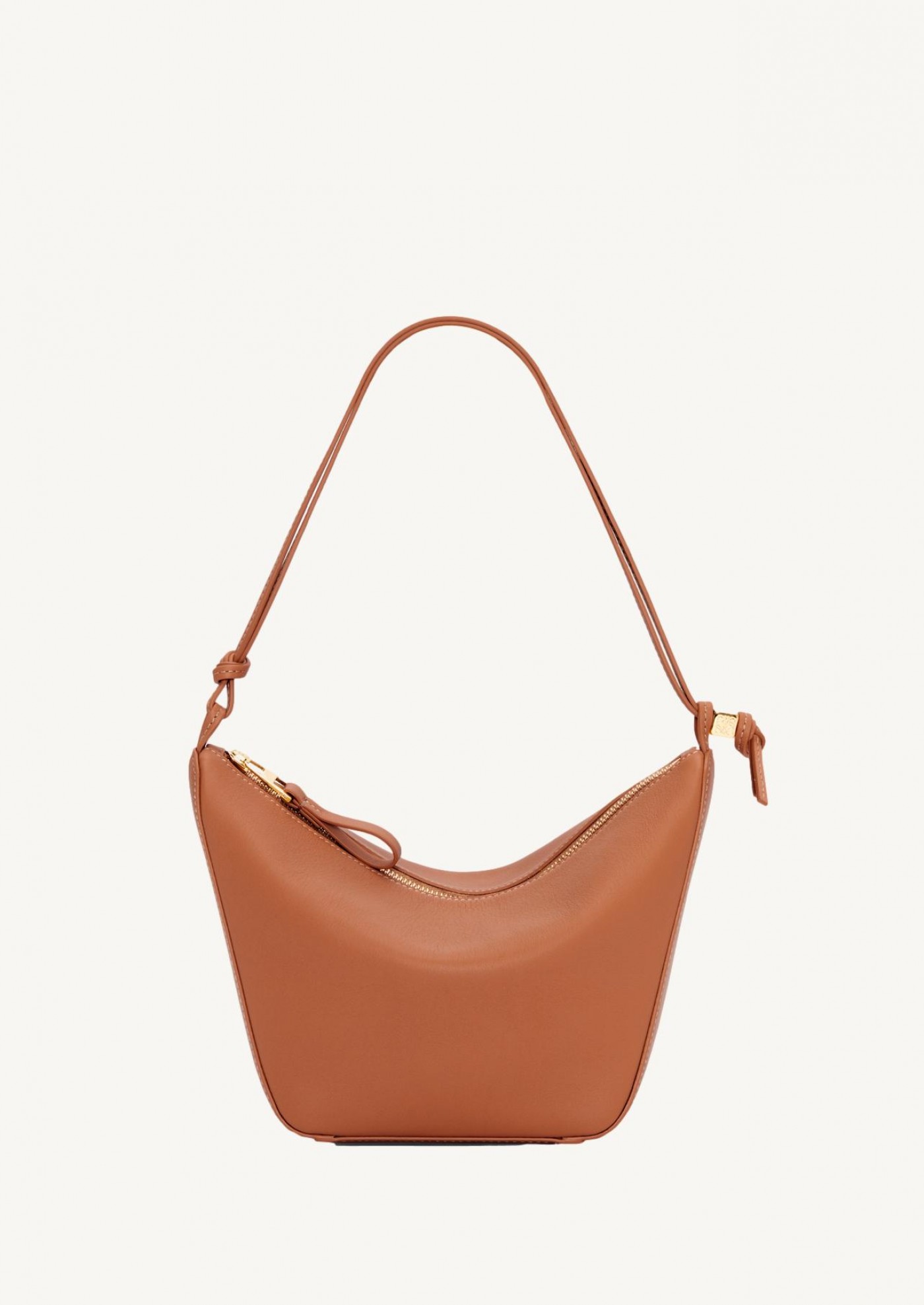 Mini Hammock tan hobo bag