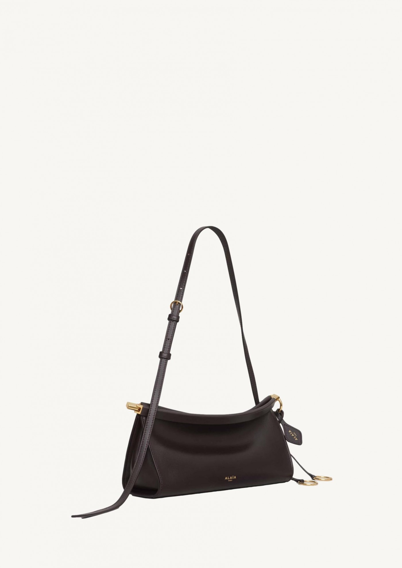 Le petit Click East West marron foncé Alaïa Le petit Click East West marron foncé Alaïa