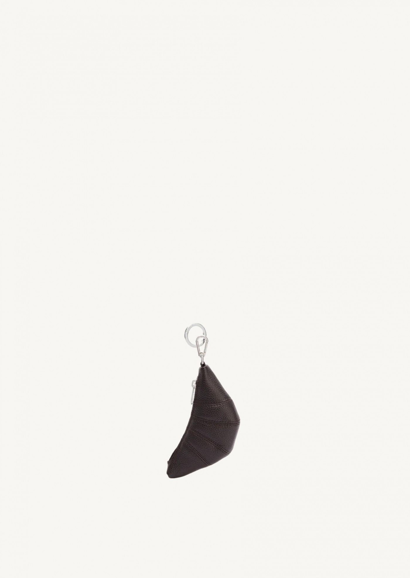 Mini dark chocolate crescent keyring