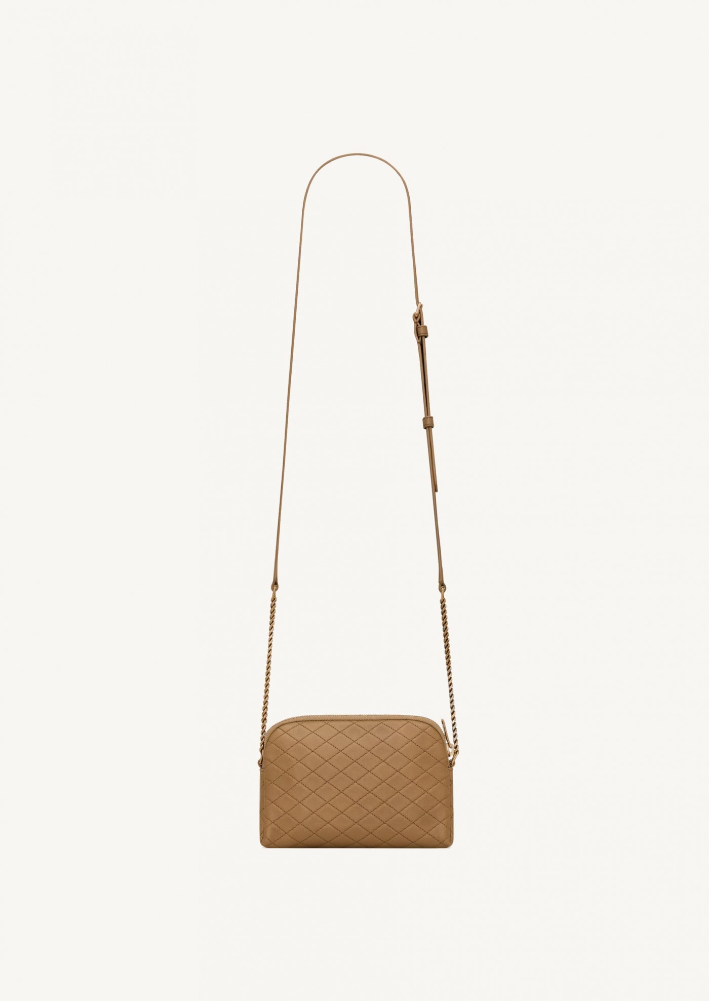 Gaby camera in camel and gold