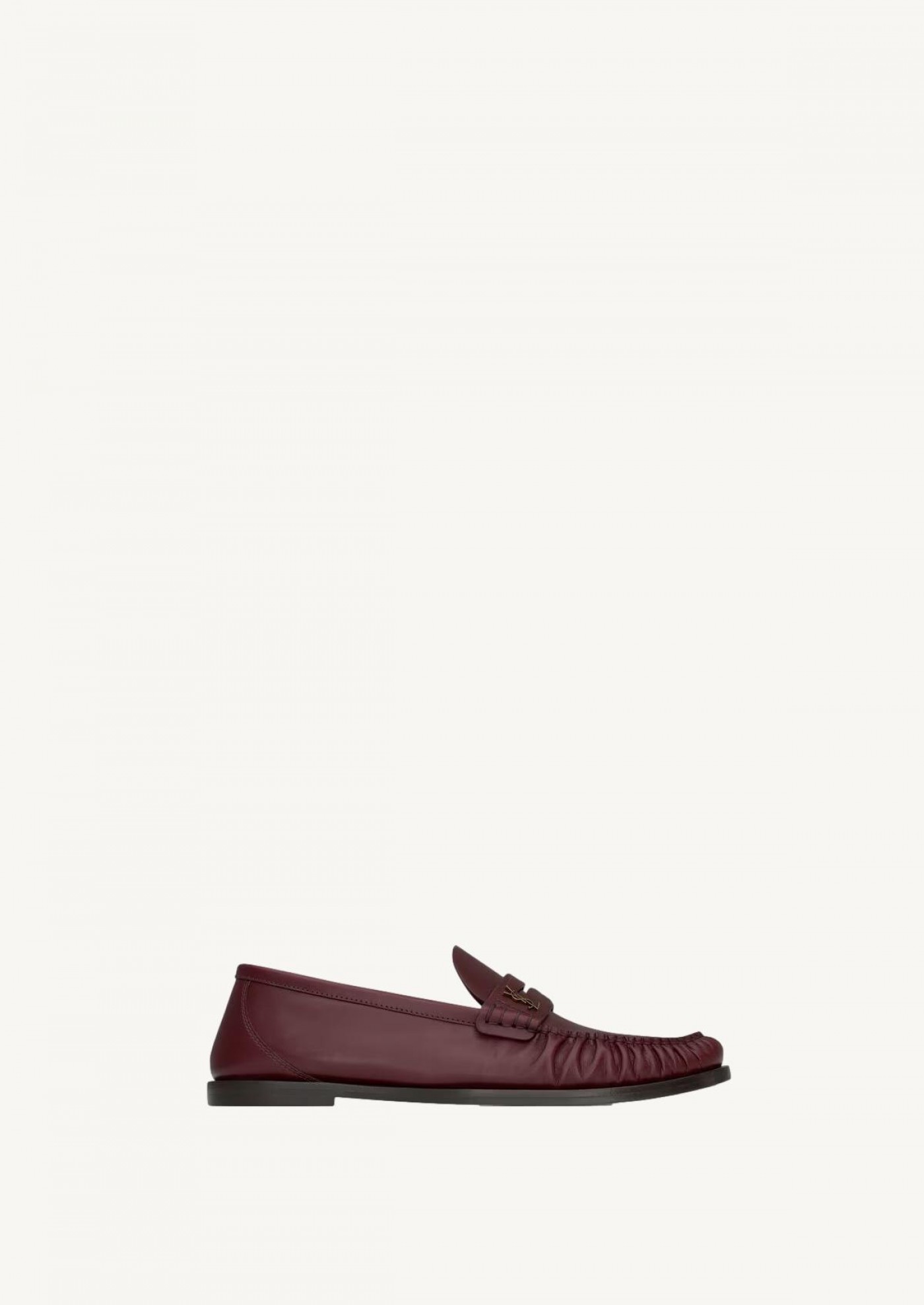Laurent red loafers