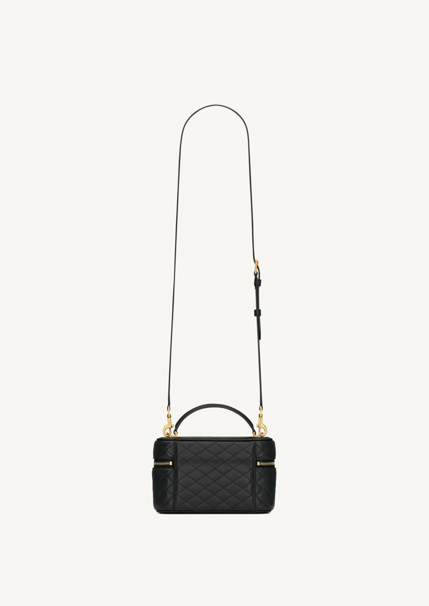 Gaby black and gold vanity case