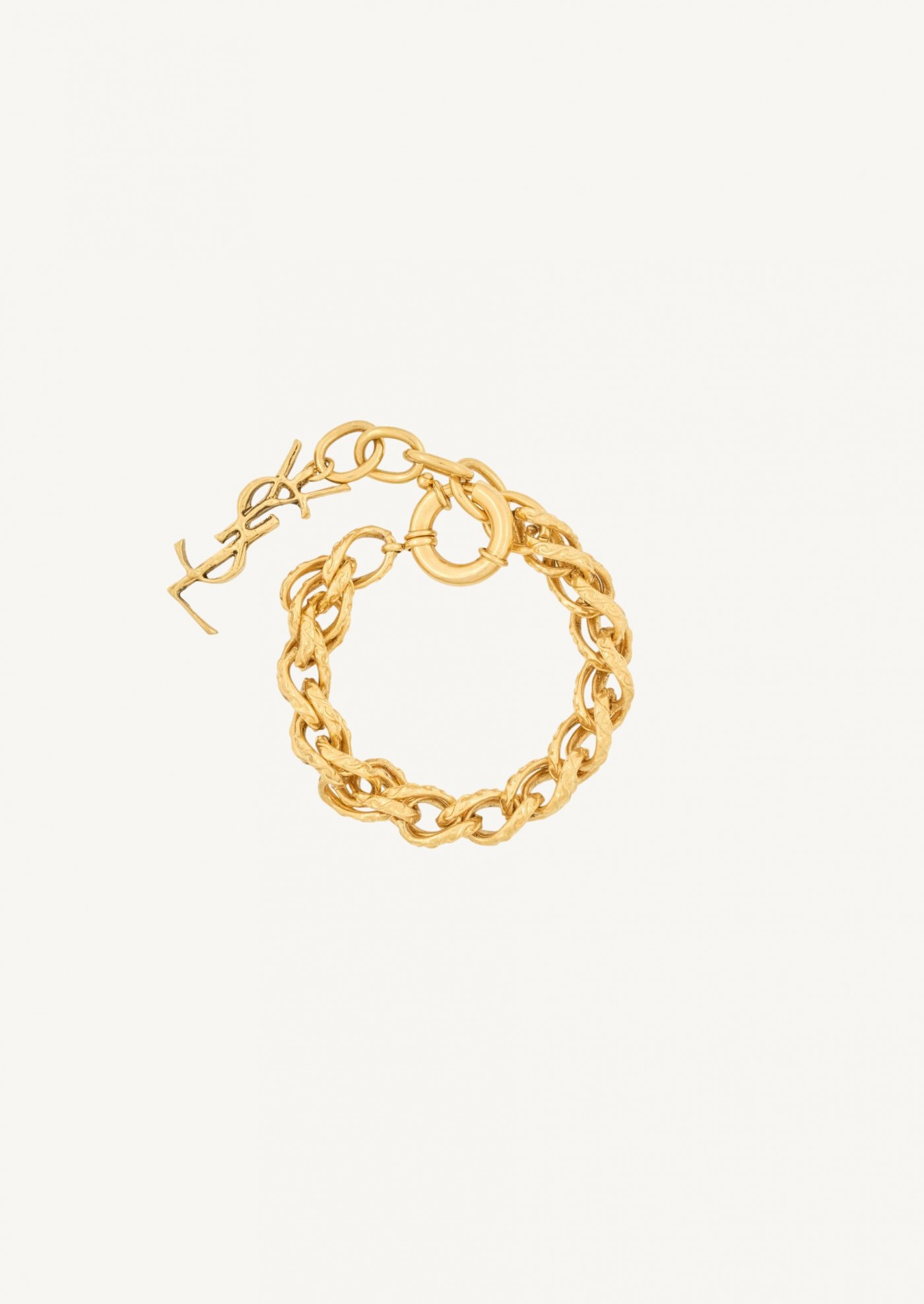 Metal rope chain bracelet