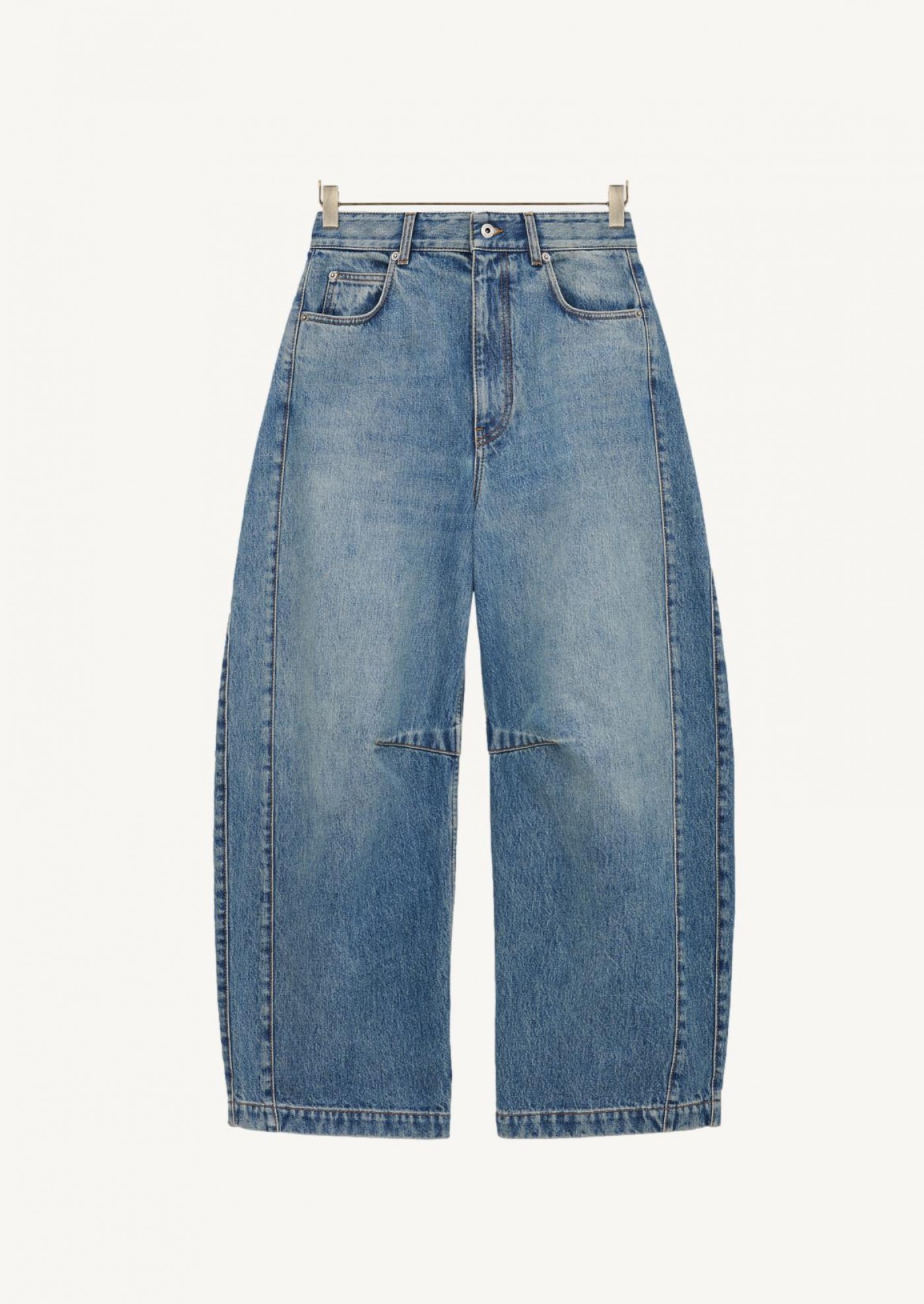Jean barrel en denim