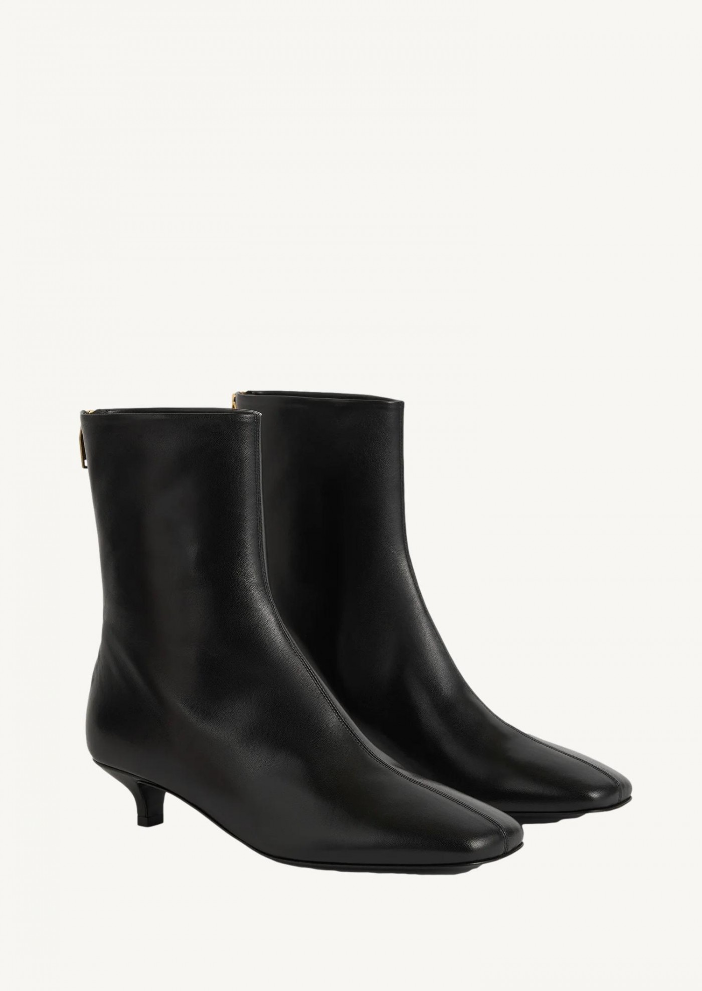 Bottines Day en nappa noir