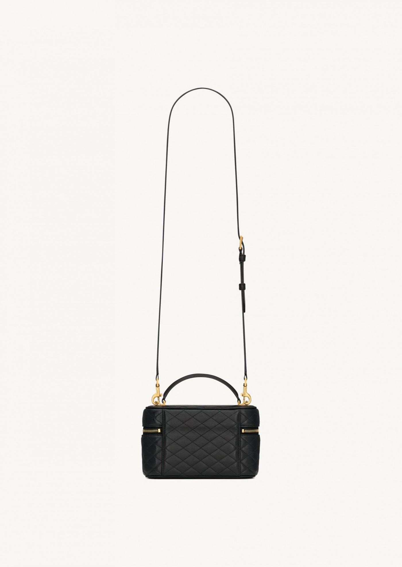 Gaby vanity bag noir et or
