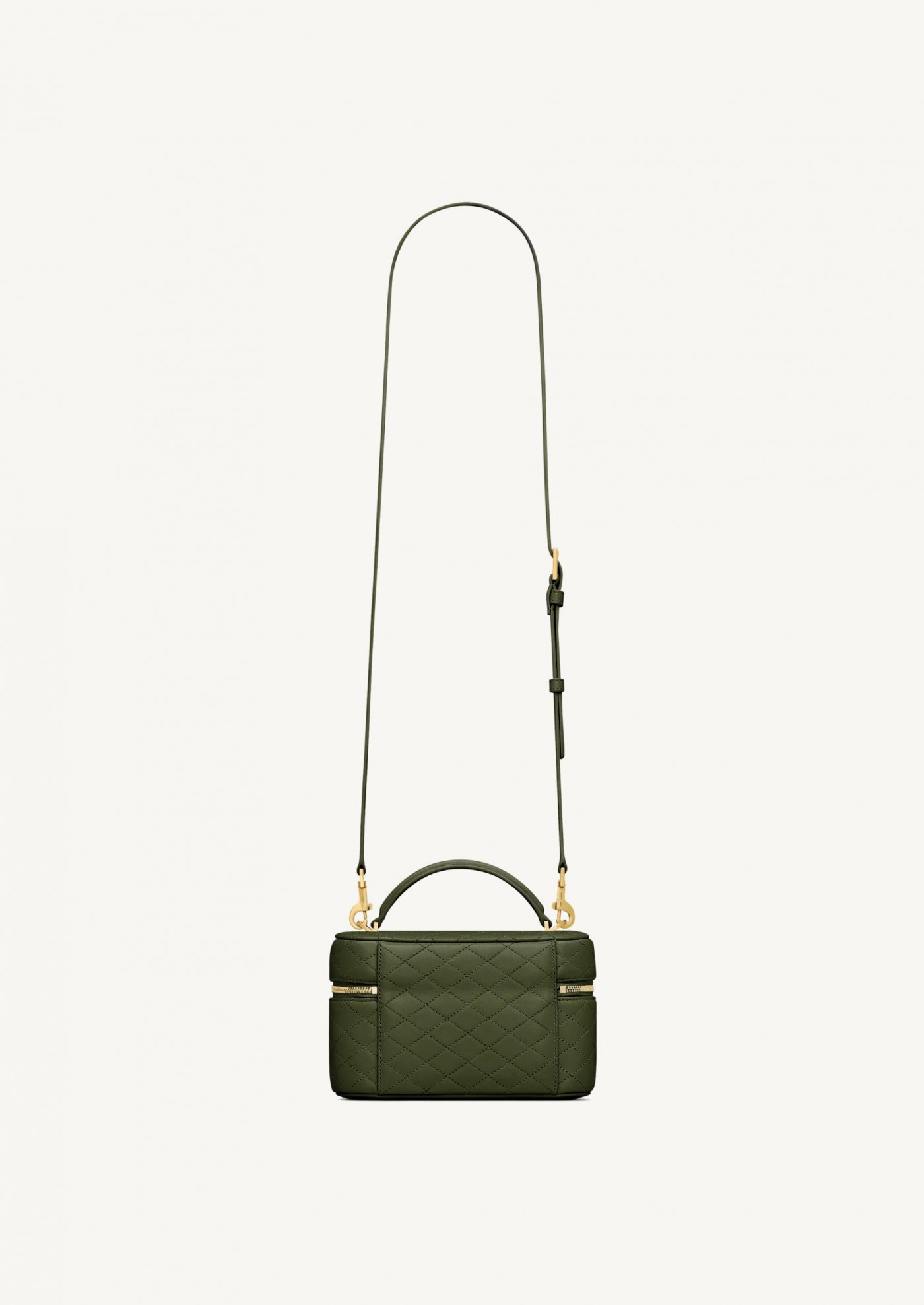 Gaby olive vanity bag