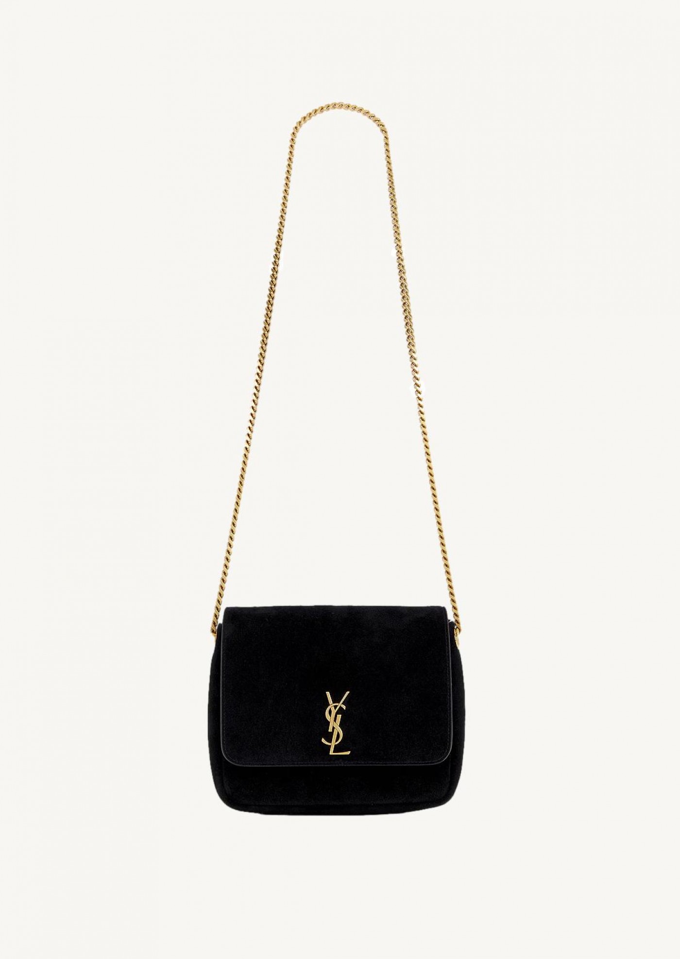 Black suede Kate bag