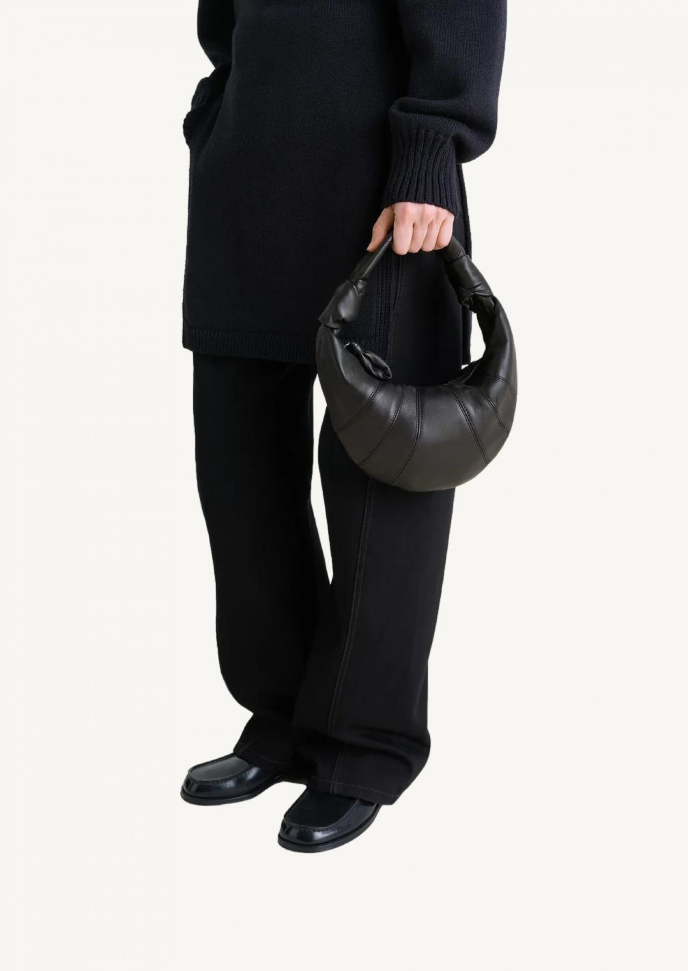 Mini Fortune croissant black