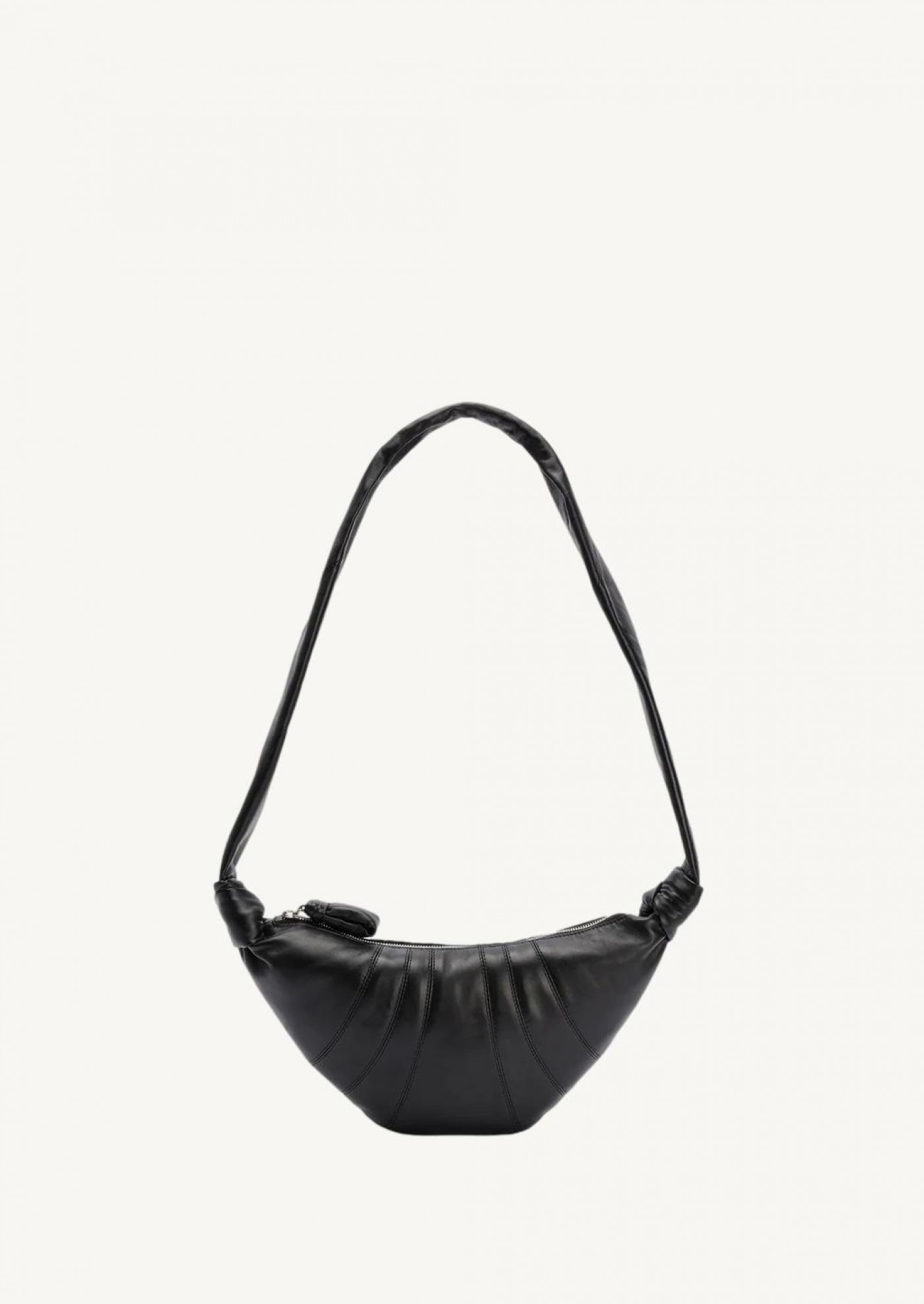Small Croissant bag black