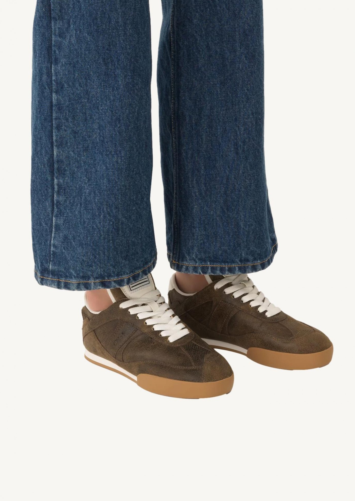 Chloé Kick brown leather sneakers Chloé