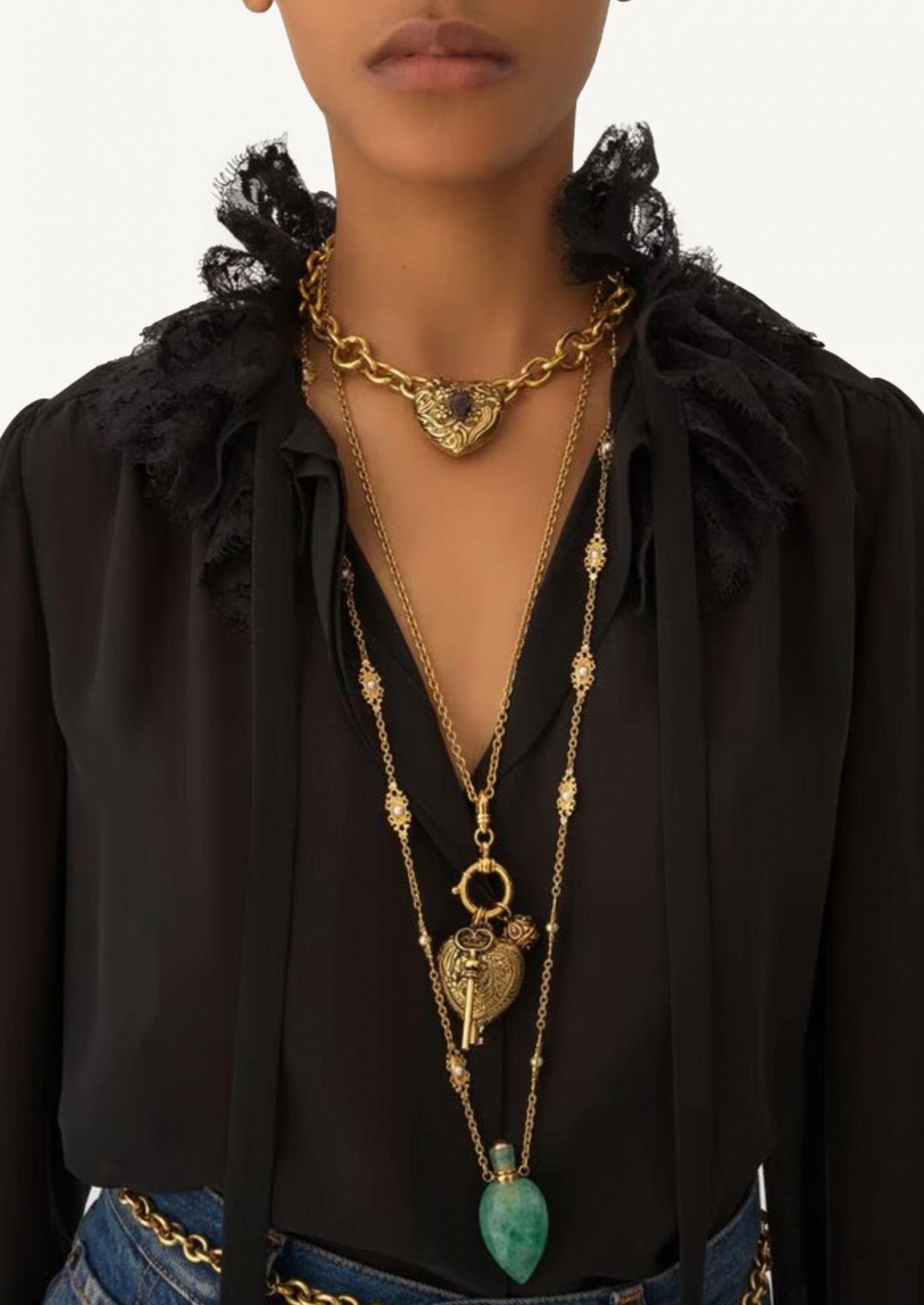 Chloé Elixir Mineral Pendant Necklace Chloé