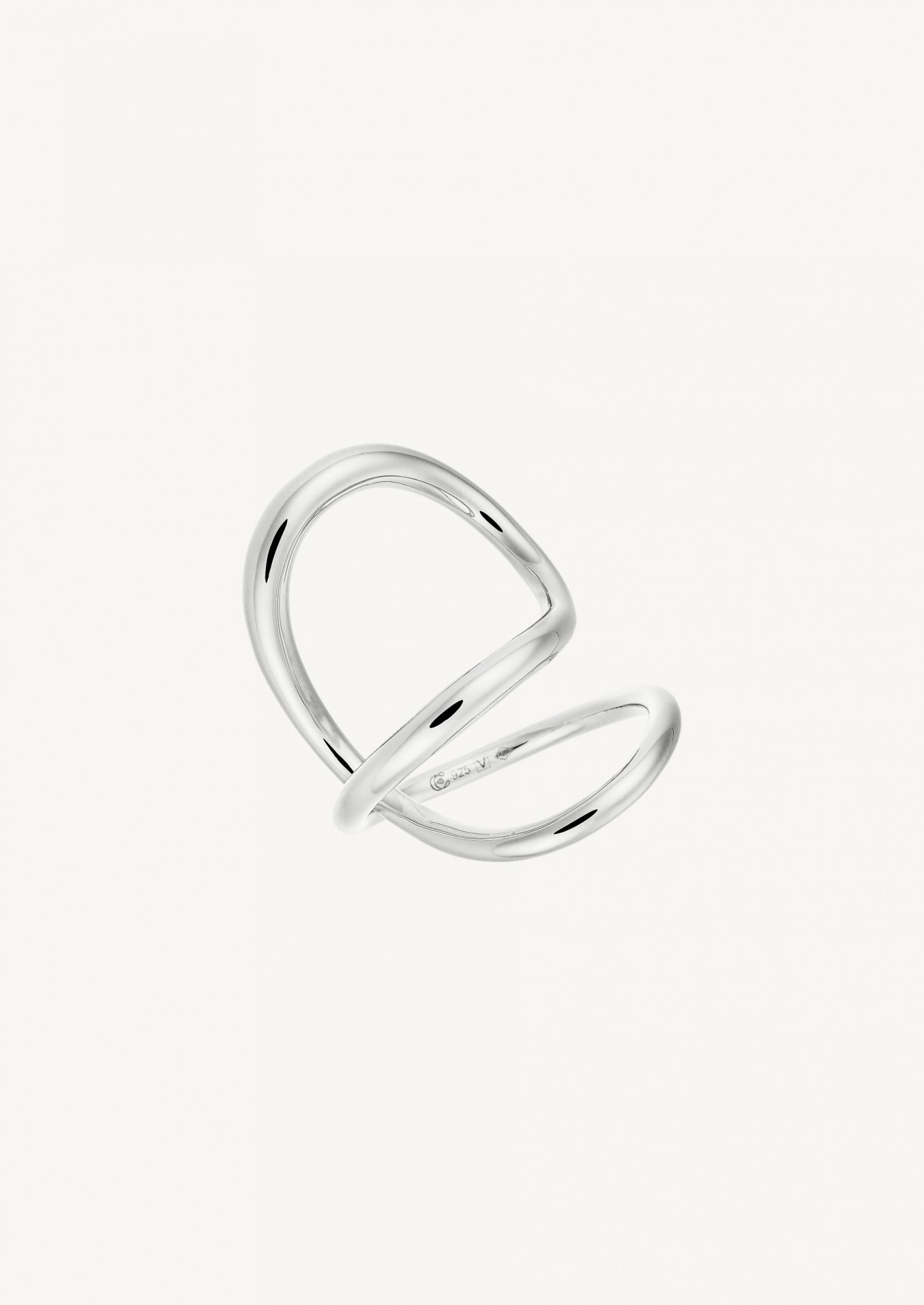 Bague Ribbon en argent Charlotte Chesnais