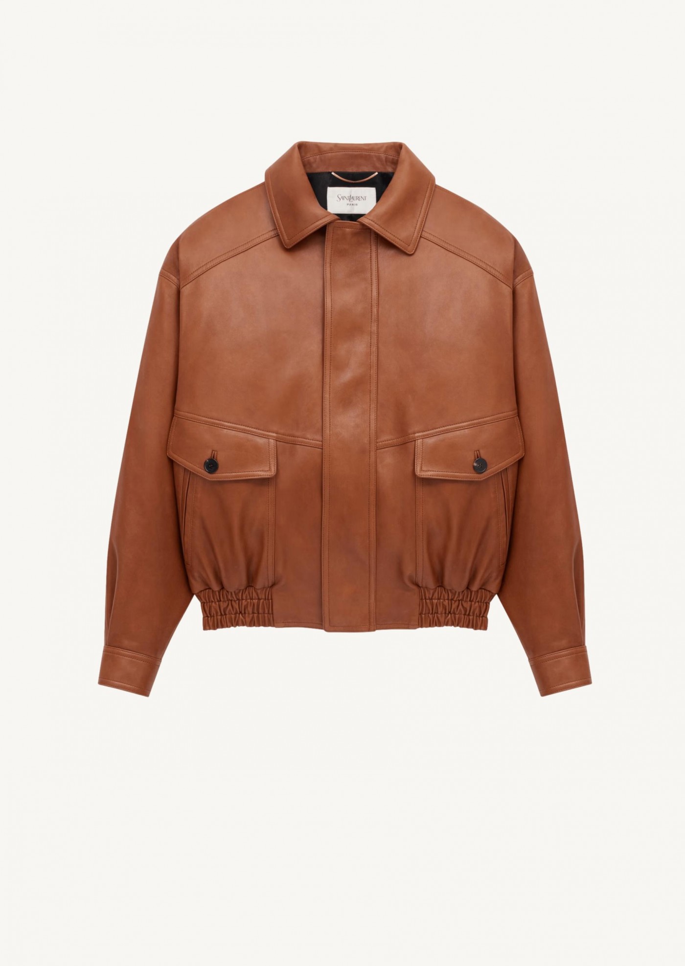 Lambskin bomber jacket