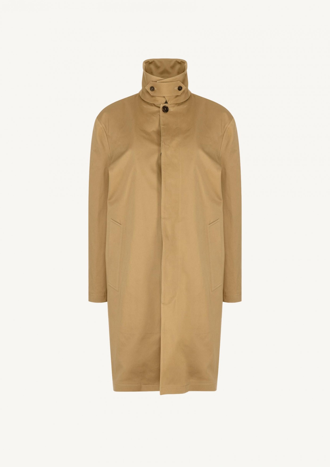 Single-breasted trench coat