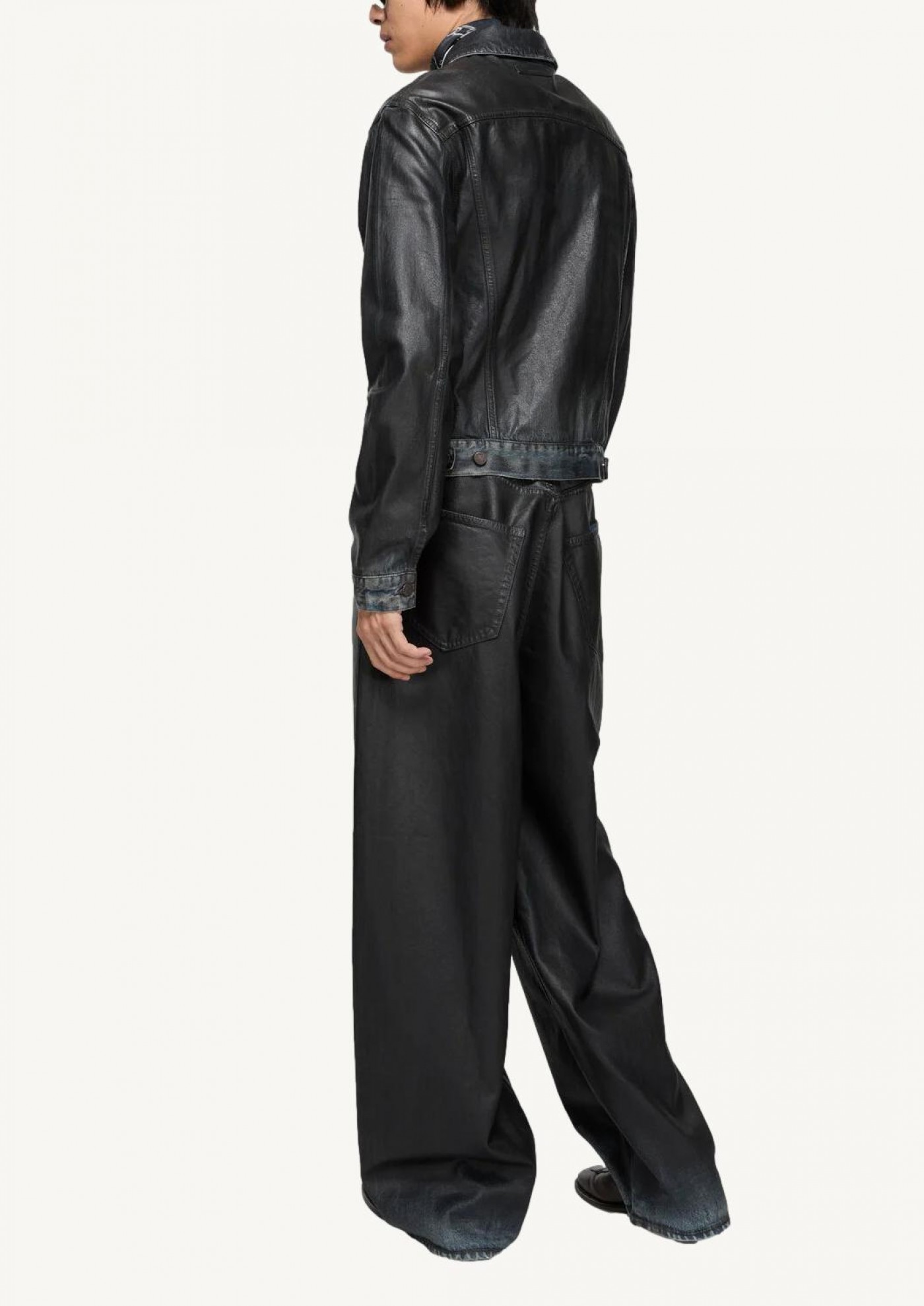 Coated denim jacket Acne Studios