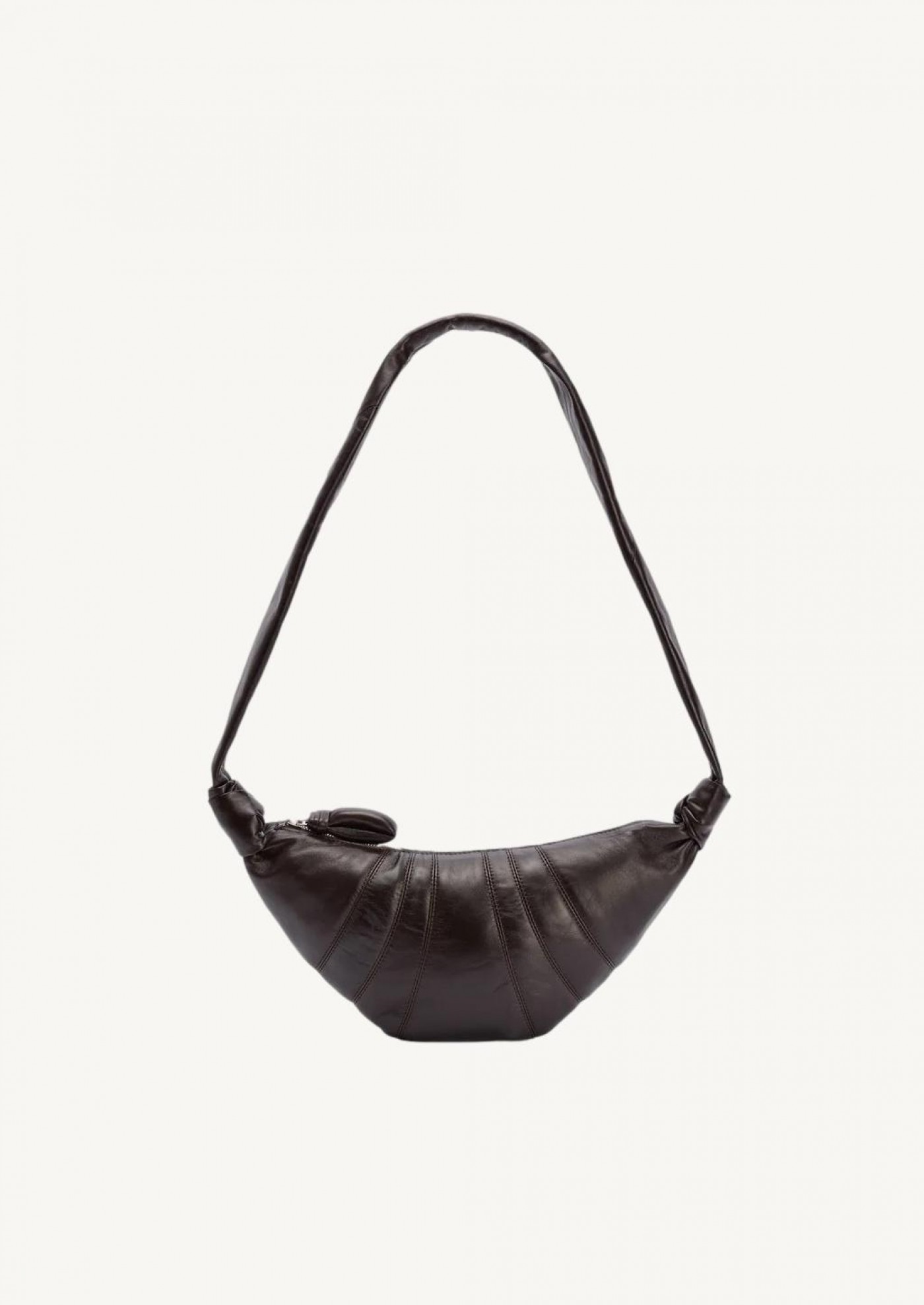 Sac croissant petit modèle en chocolate dark
