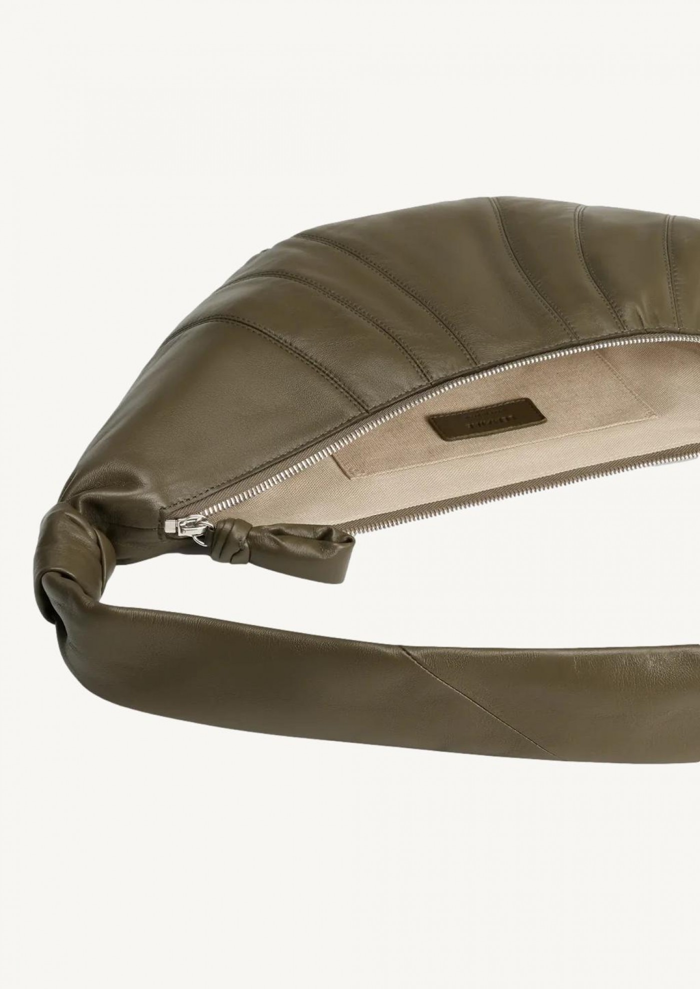 Sac croissant moyen modèle khaki dark