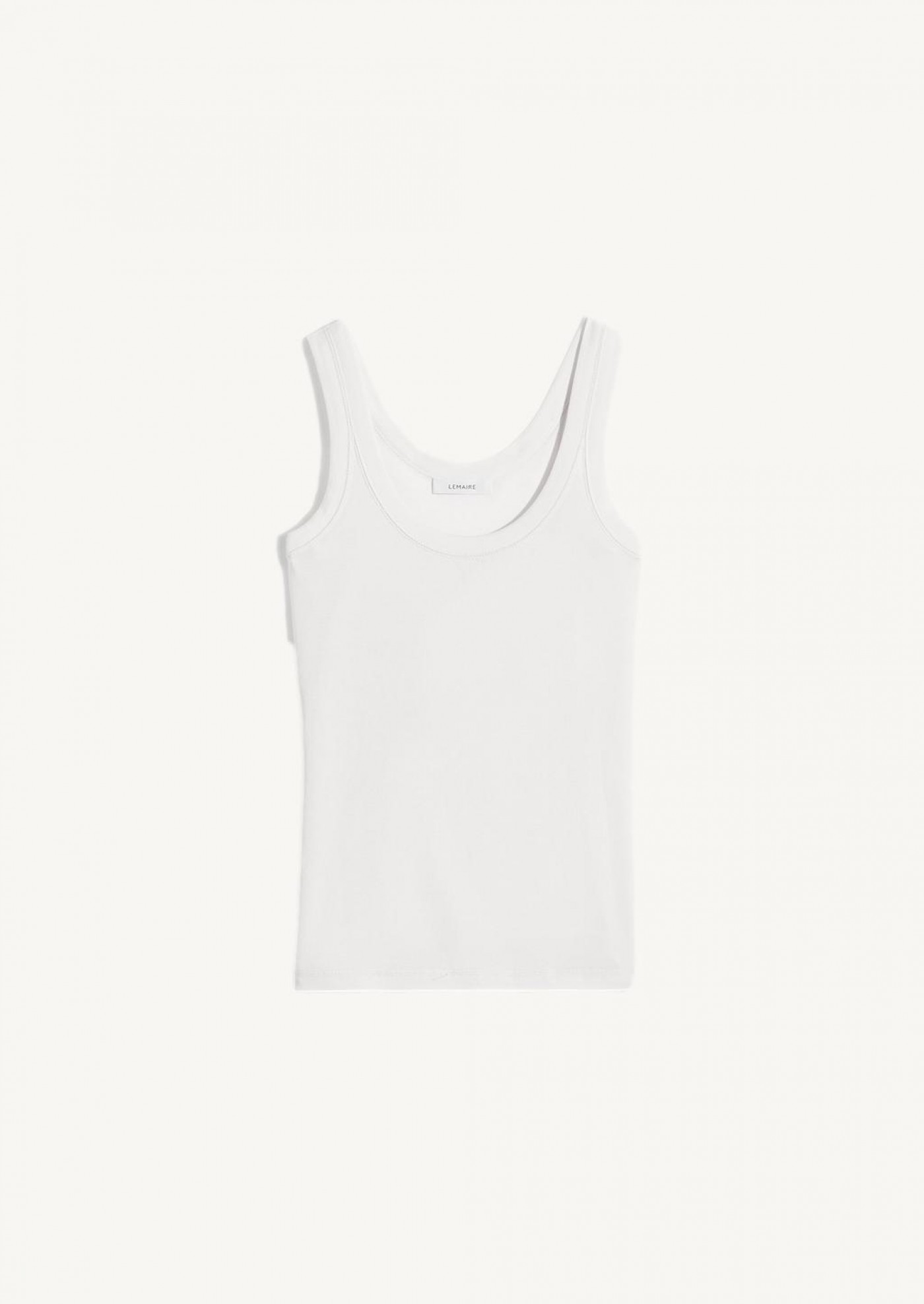 Tank top light cream Lemaire