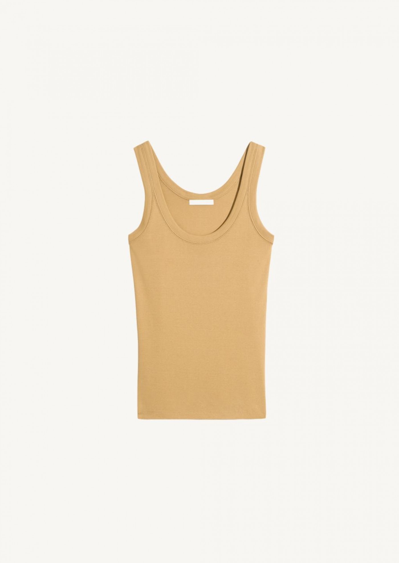 Tank top ocre