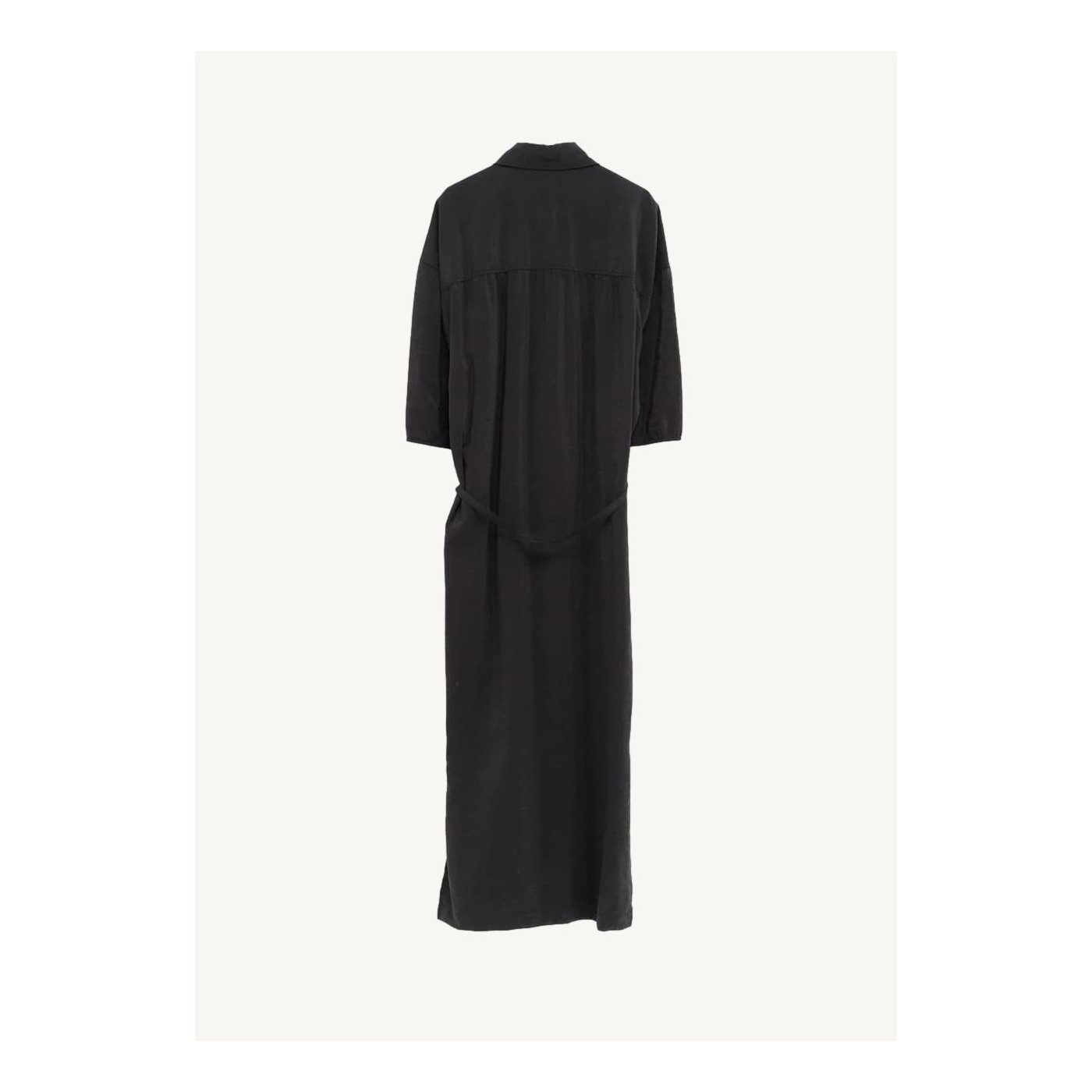 Asymetrical shirt dress in dry silk Lemaire