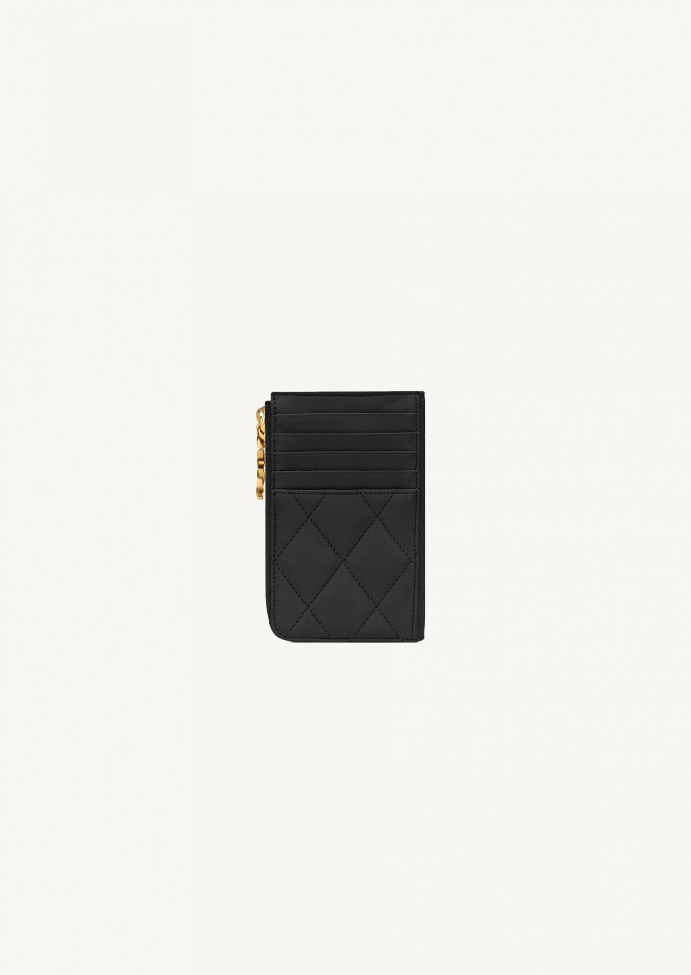 Cassandre black lambskin card holders