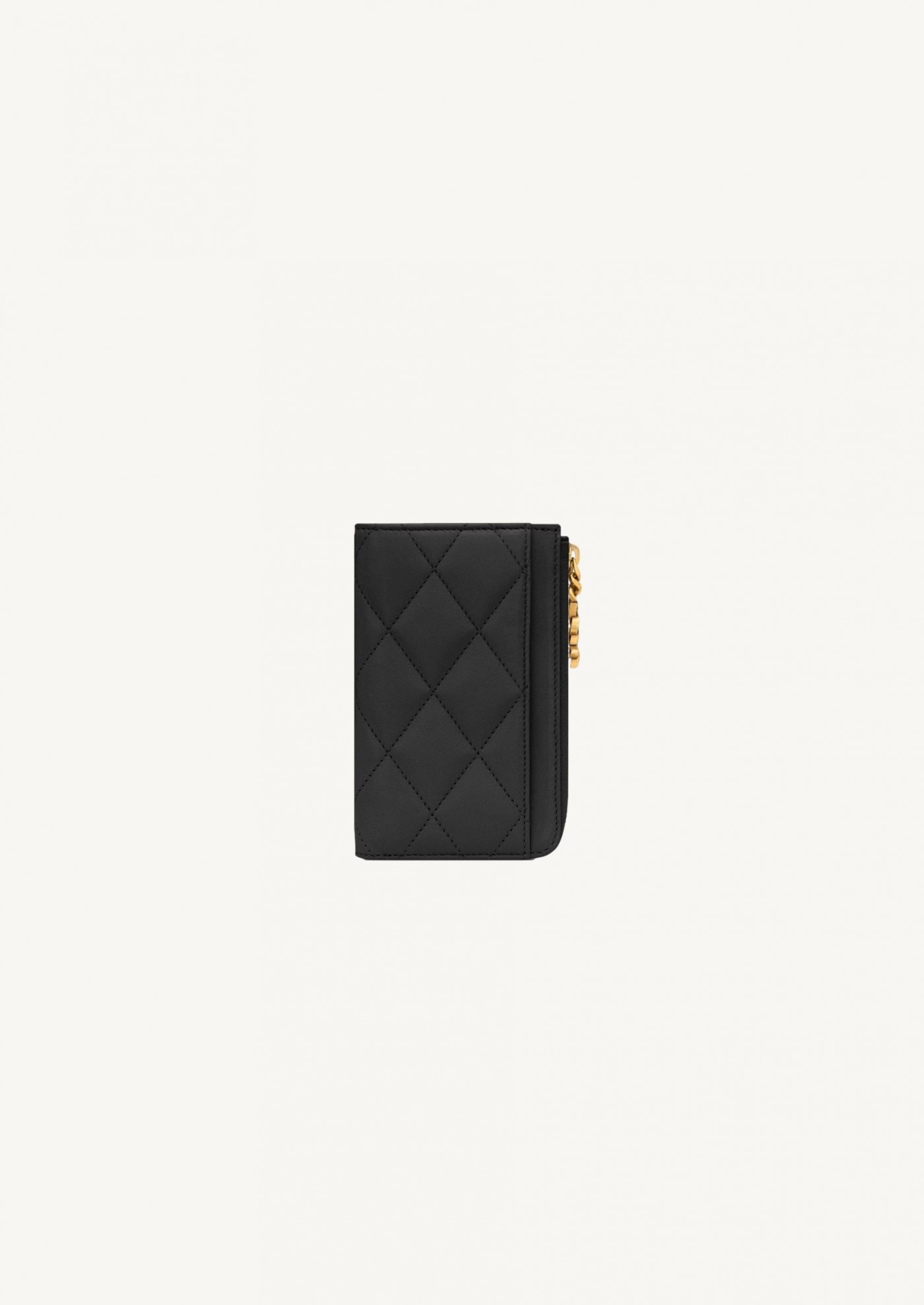 Cassandre black lambskin card holders