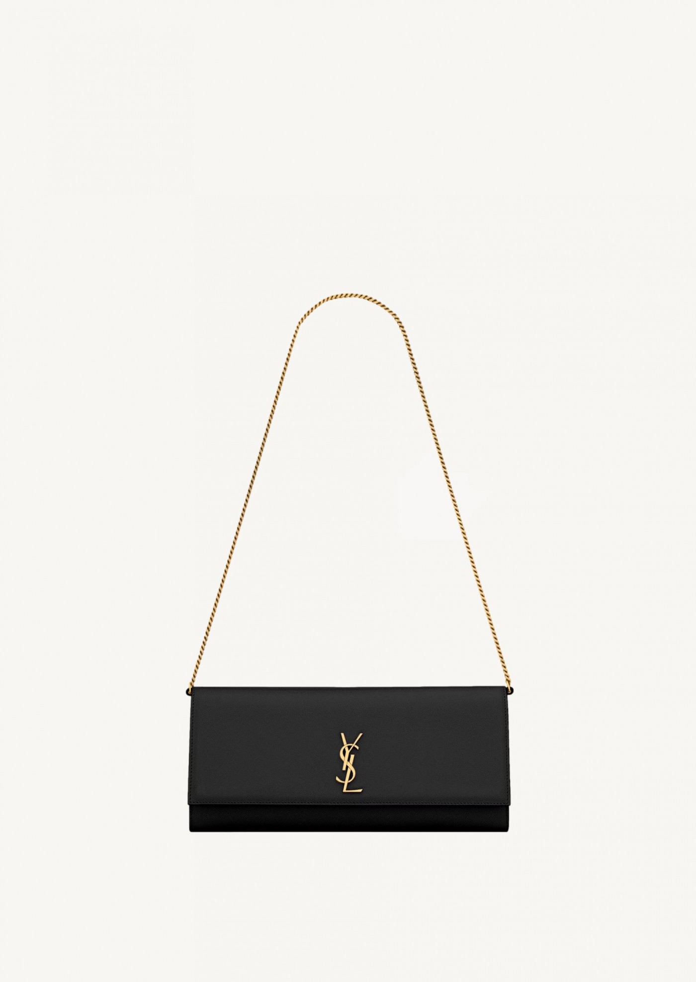 Kate Clutch en grain de poudre noir