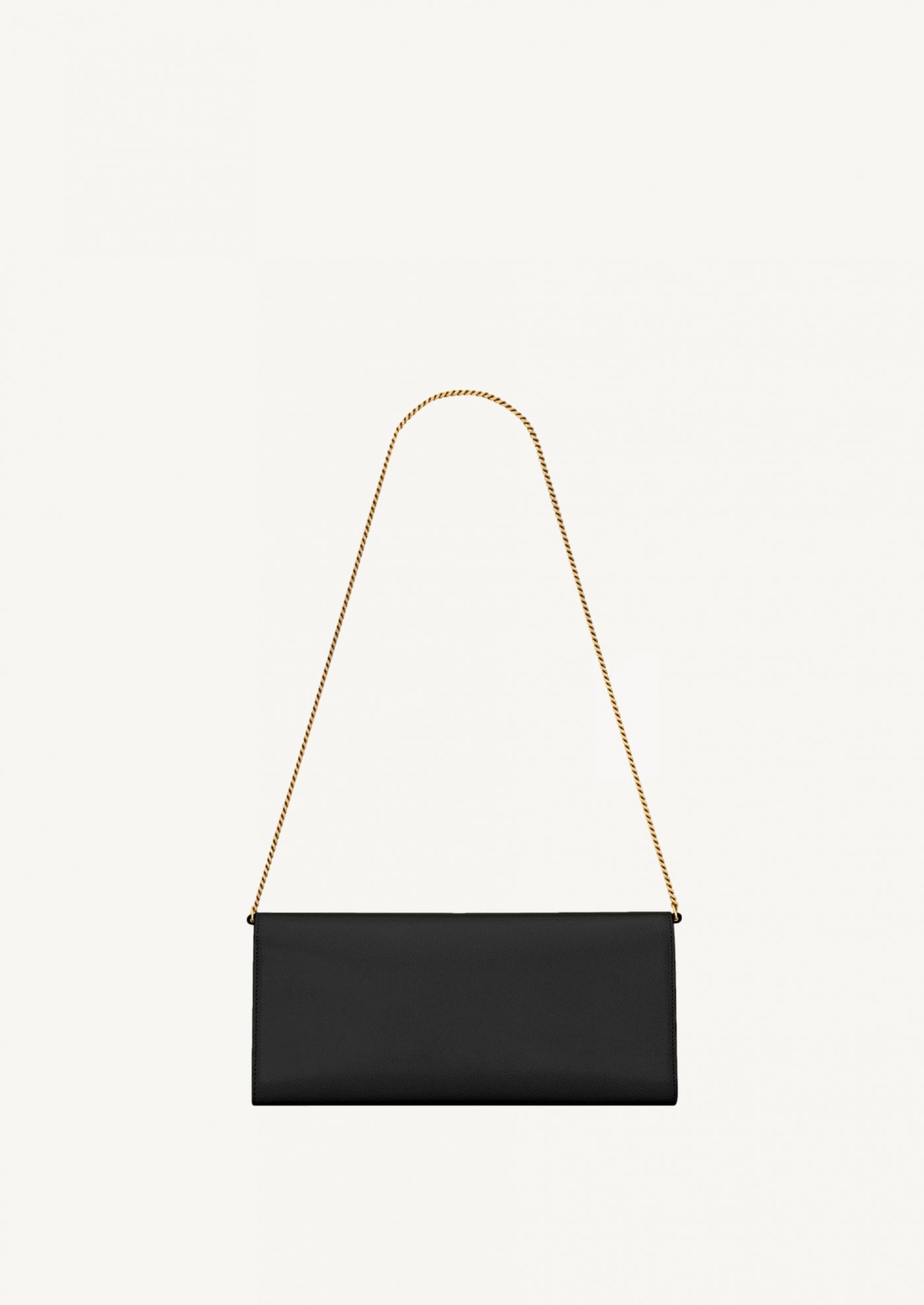 Kate Clutch en grain de poudre noir Saint Laurent