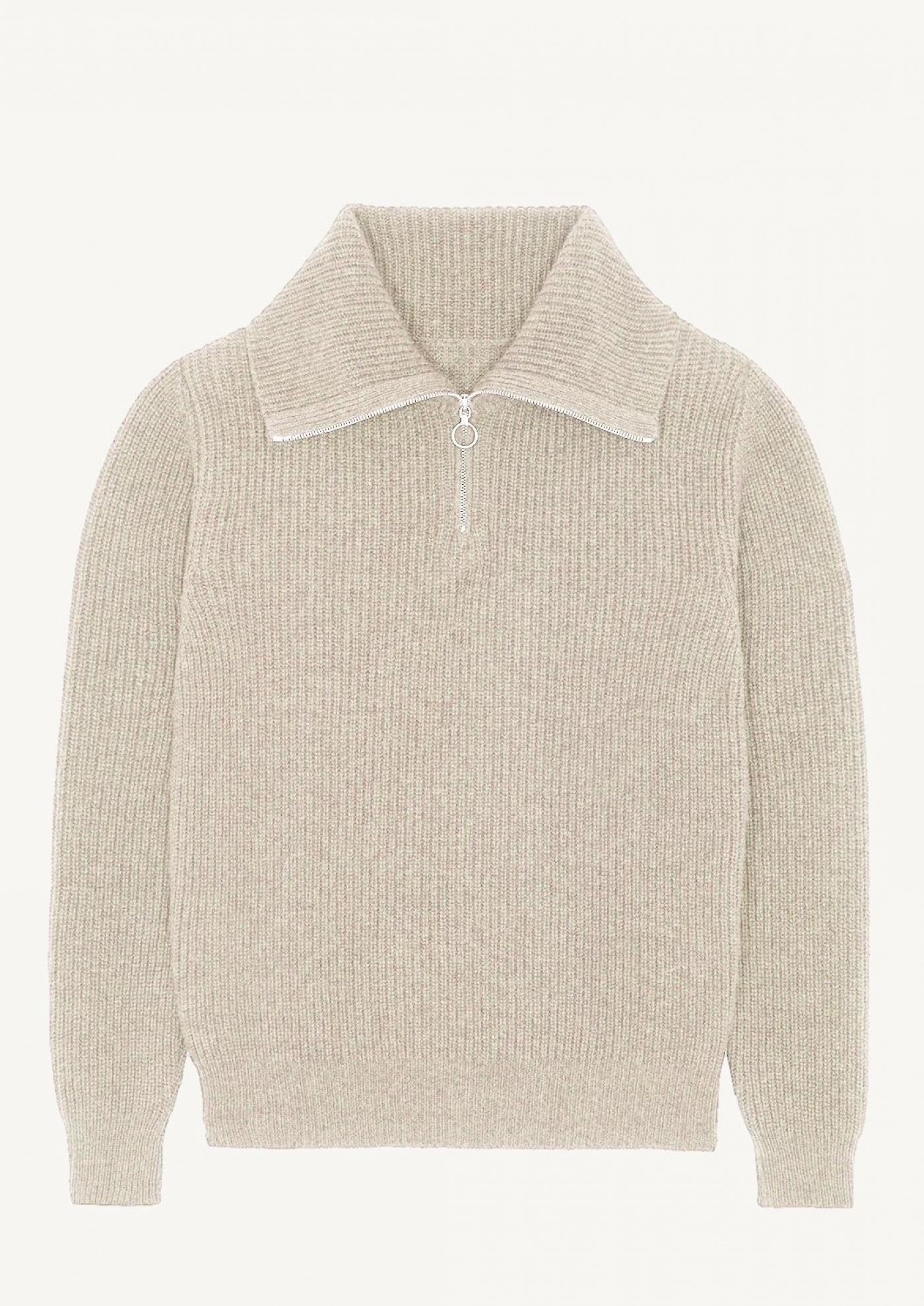 Sam Trucker Sweater in Oatmeal