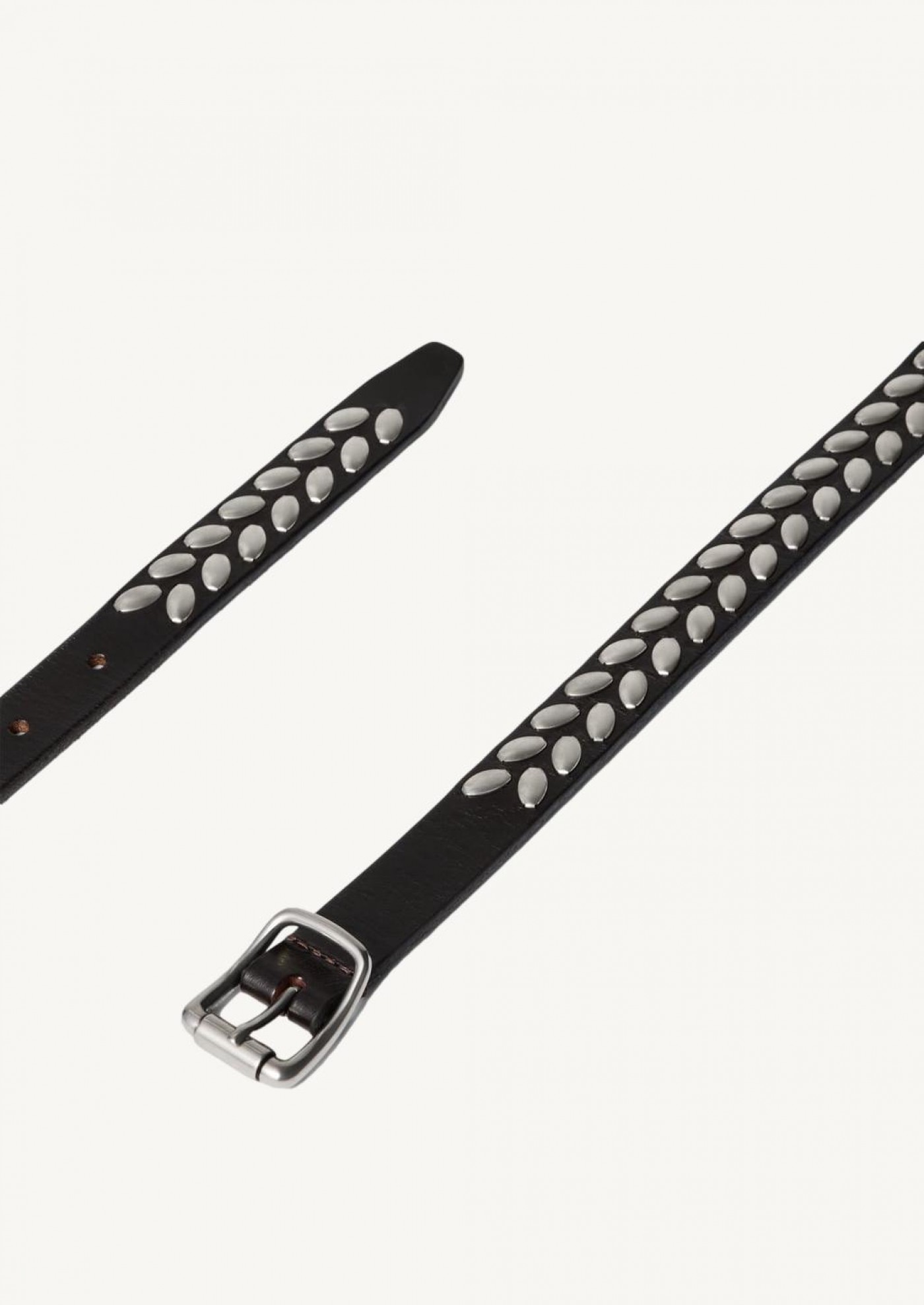 Almond studded belt
