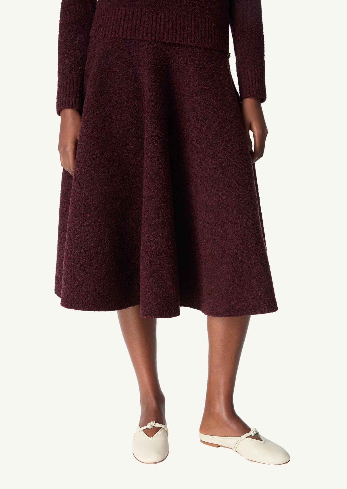 Ballerine Mary-Jane Rosa Sea salt Bottega Veneta