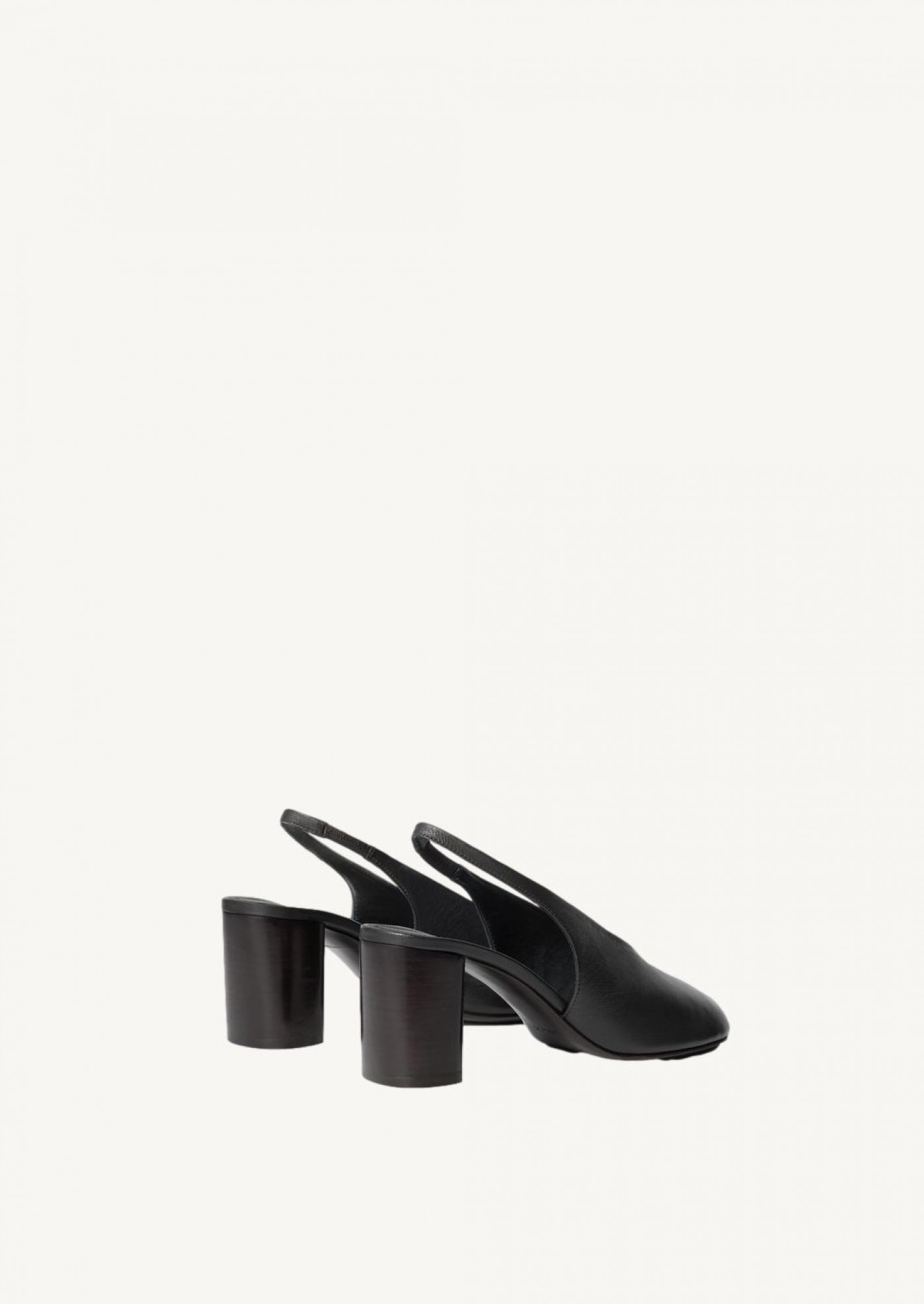 Glove slingback pumps talon 80 mm en cuir Lemaire