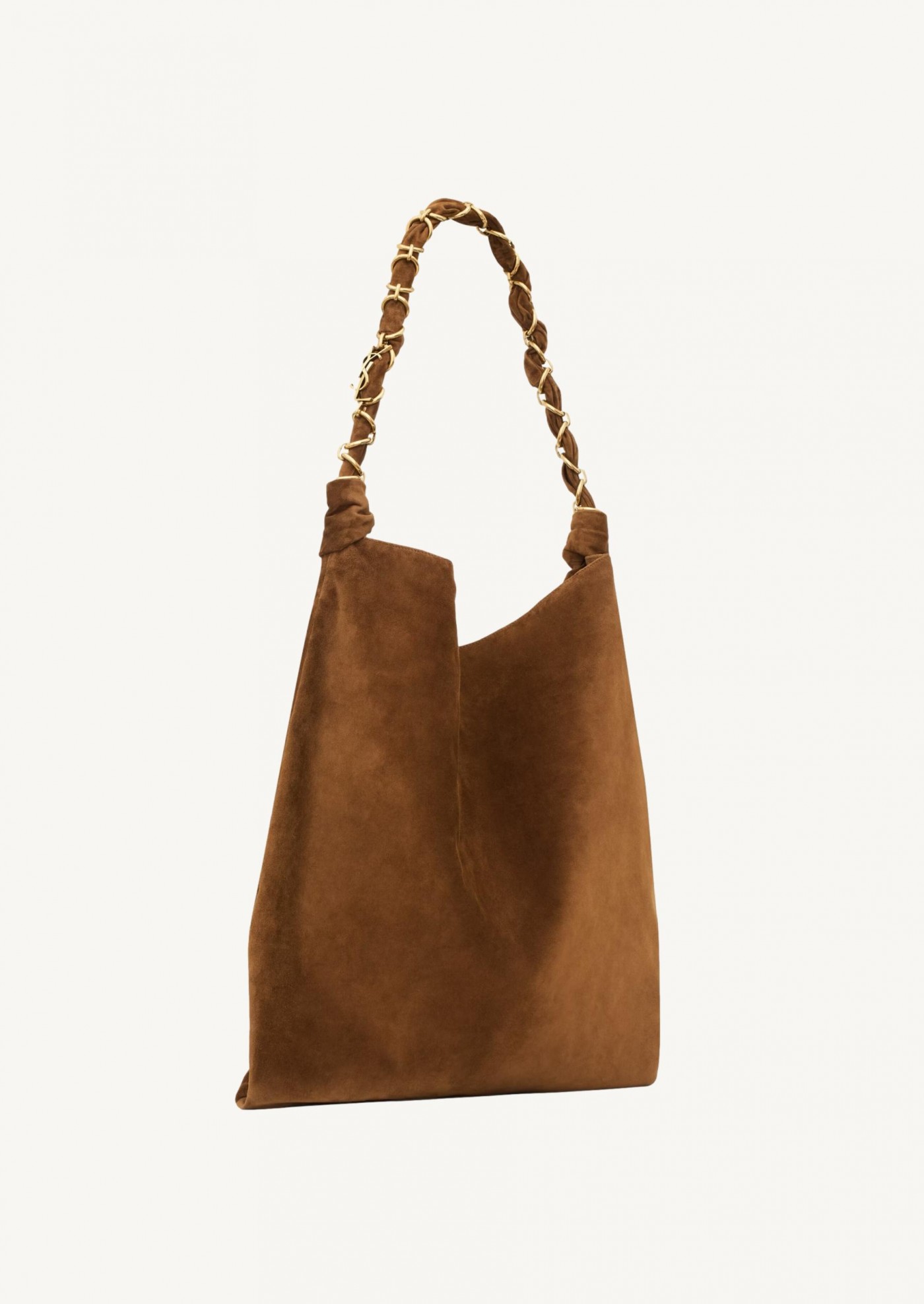 Amalia en suède caramel cognac