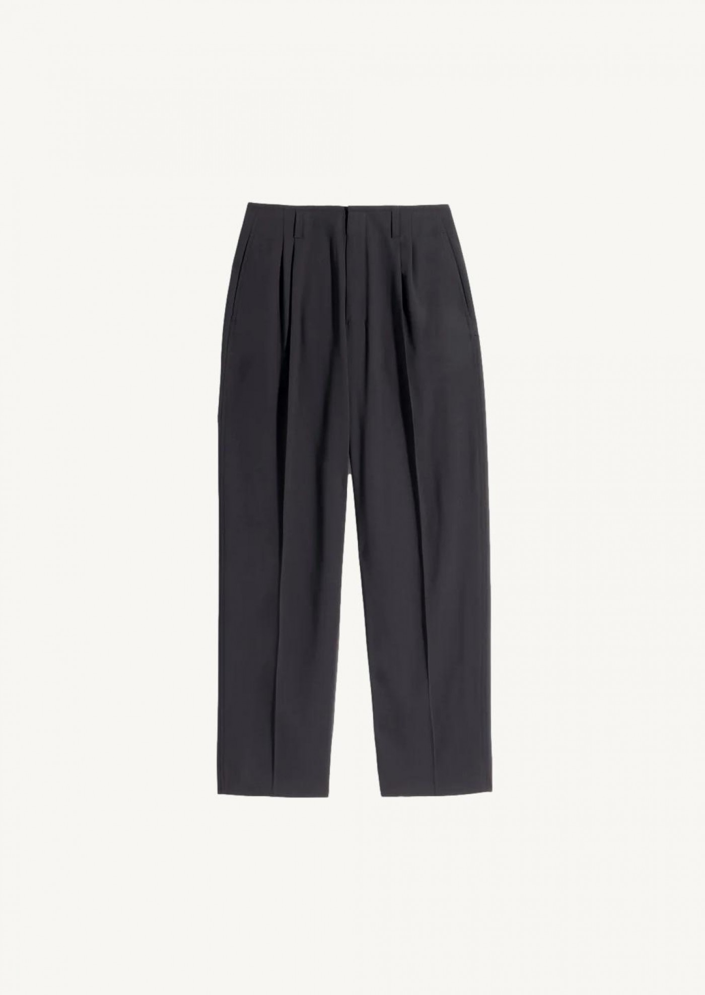 PANTALON DE TAILLEUR SOUPLE EN CRÊPE DE LAINE