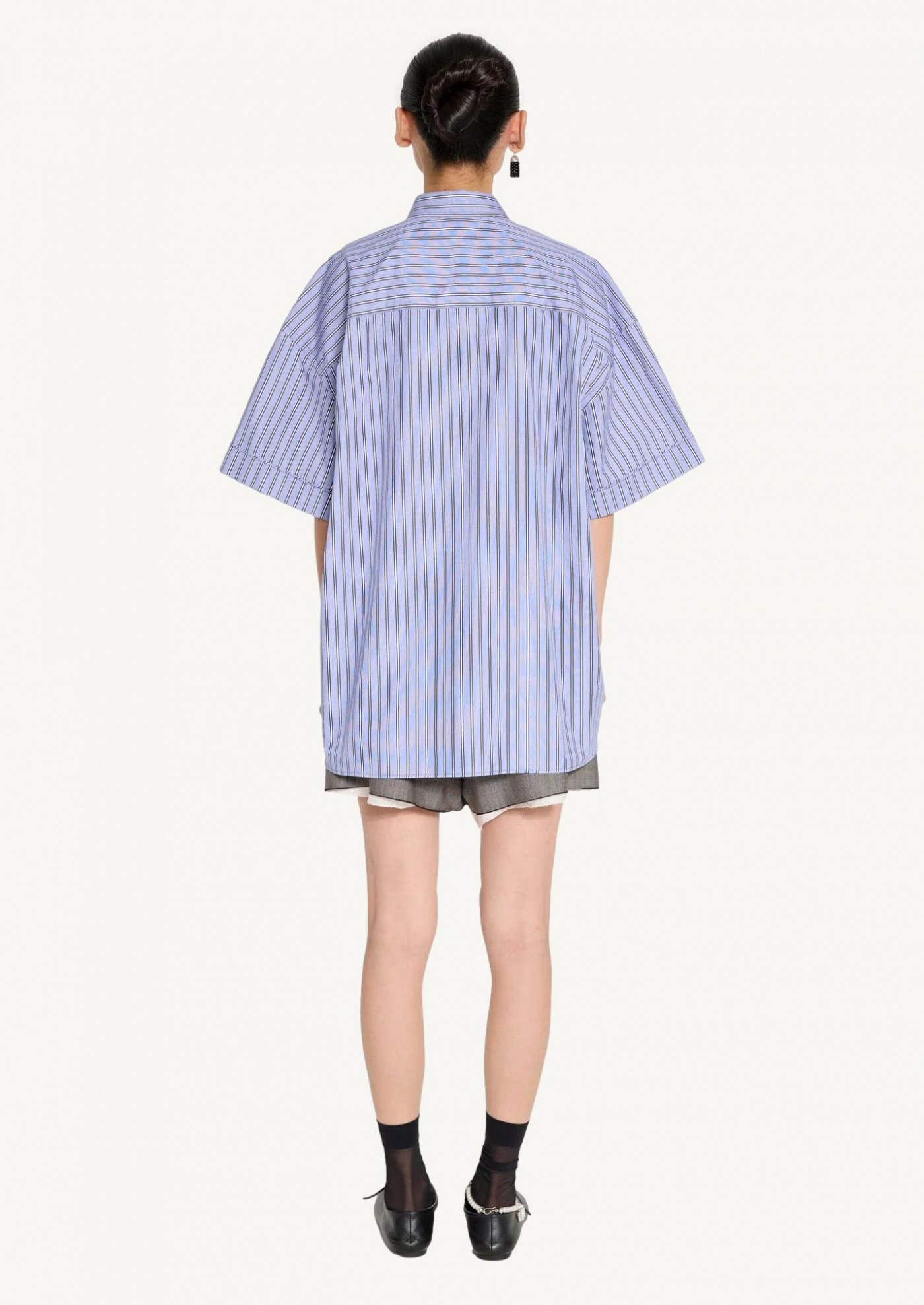 Navy stripe Dad's Shirt