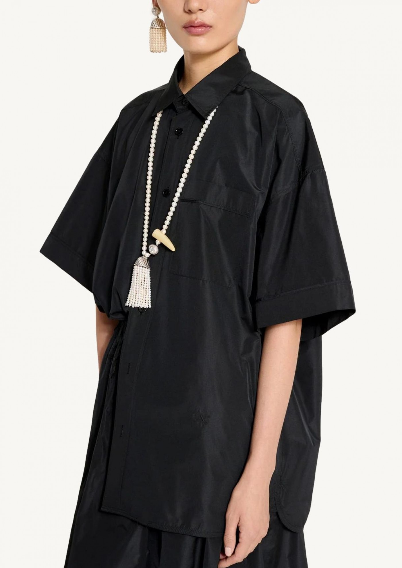 Black Dad's Shirt Nackiye