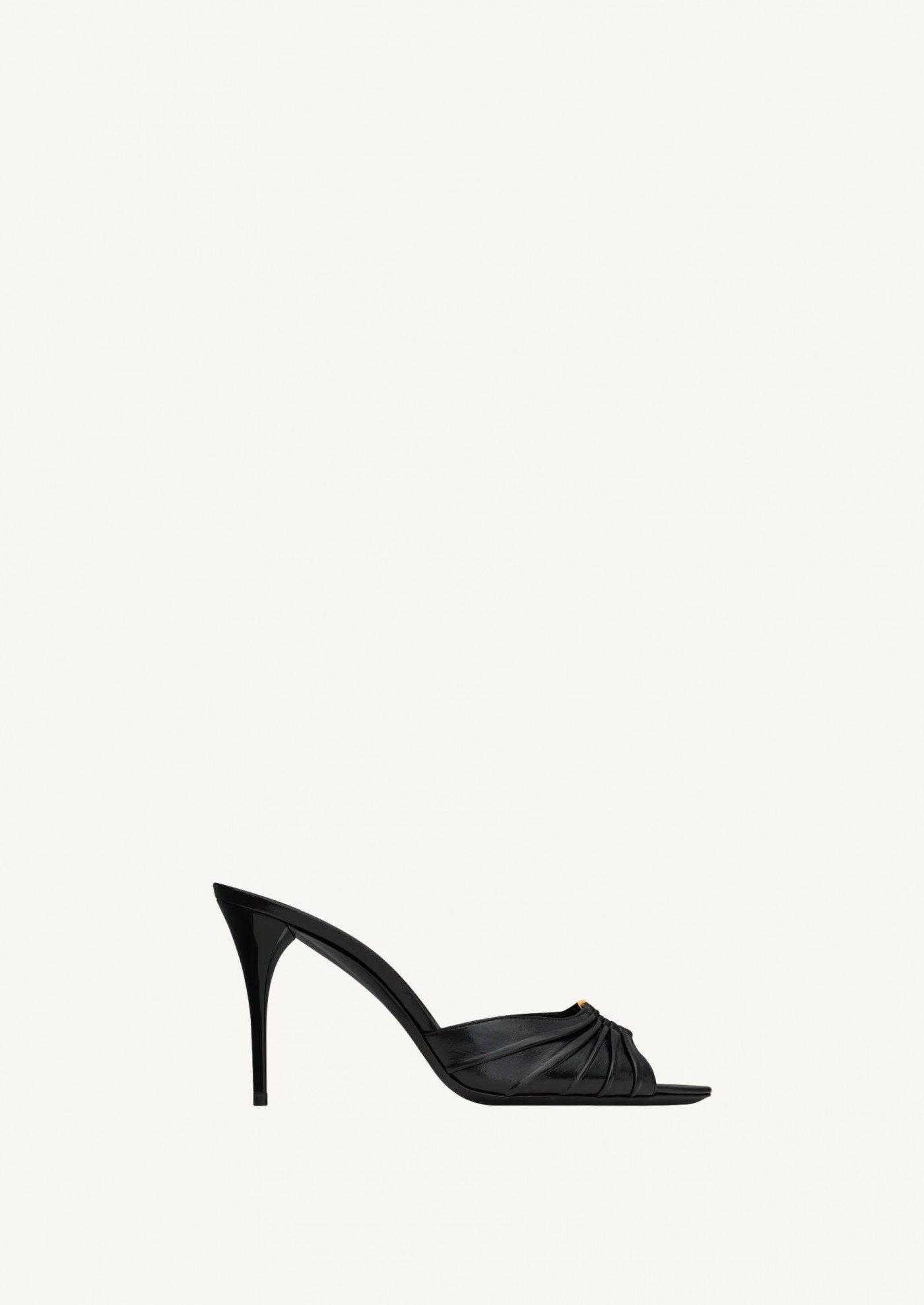 BABYLON smooth leather mules